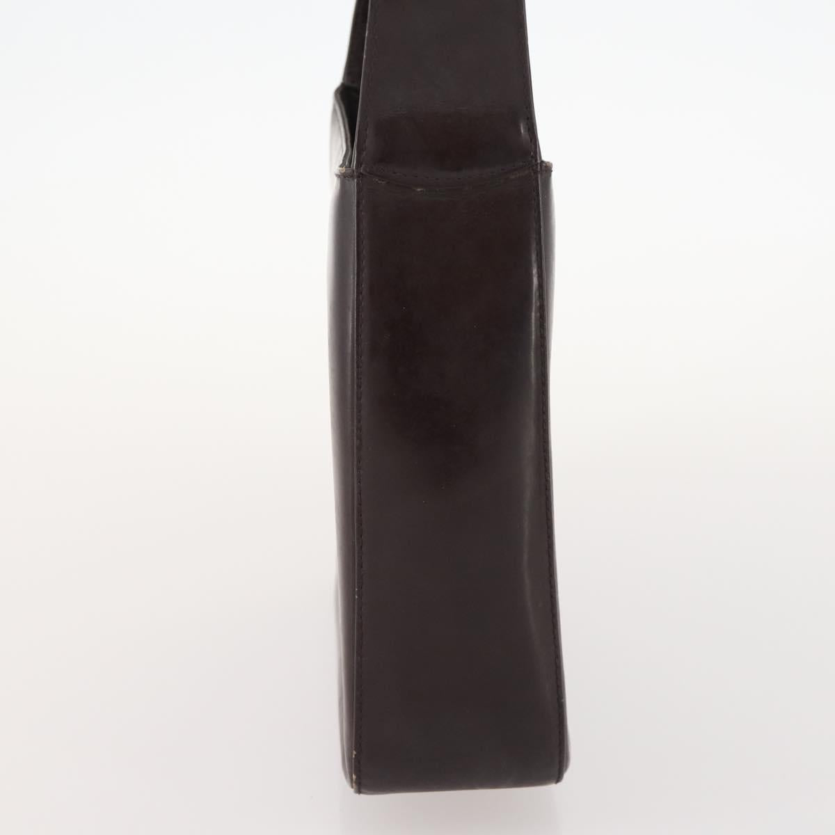 GUCCI Shoulder Bag Patent leather Brown 000 1013 0506 Auth 171641