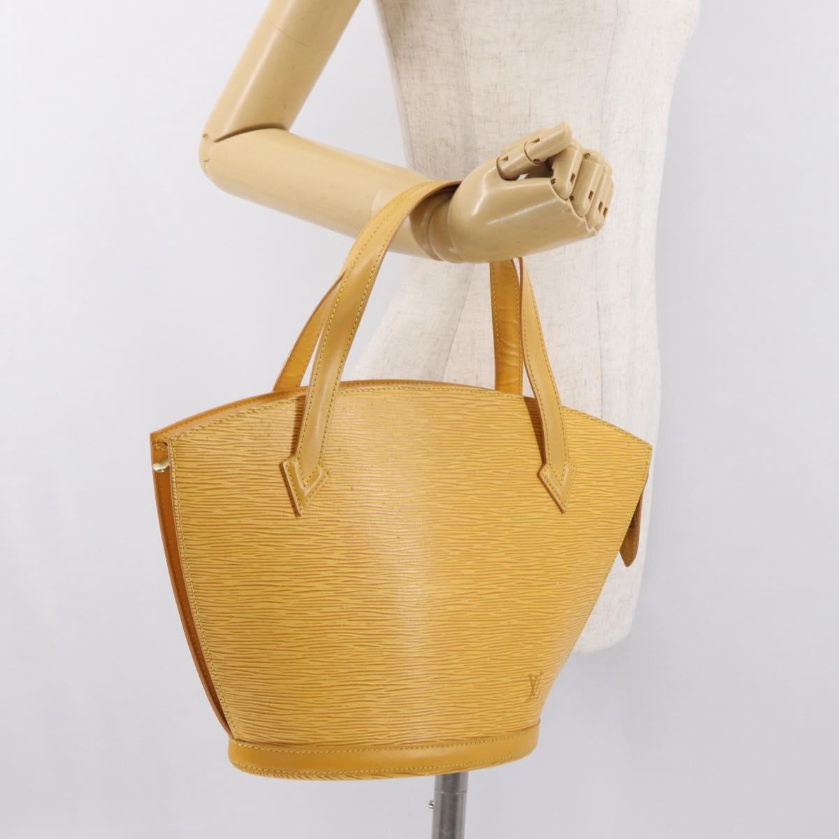 LOUIS VUITTON Epi Saint Jacques Shopping Shoulder Bag Yellow M52269 Auth 171683
