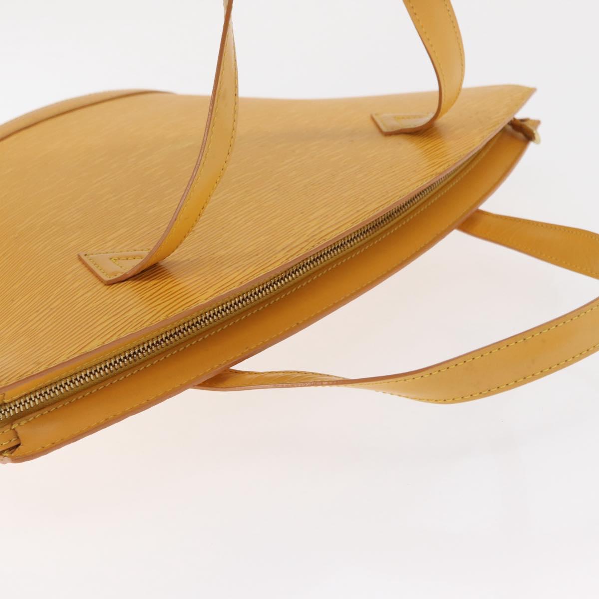 LOUIS VUITTON Epi Saint Jacques Shopping Shoulder Bag Yellow M52269 Auth 171683