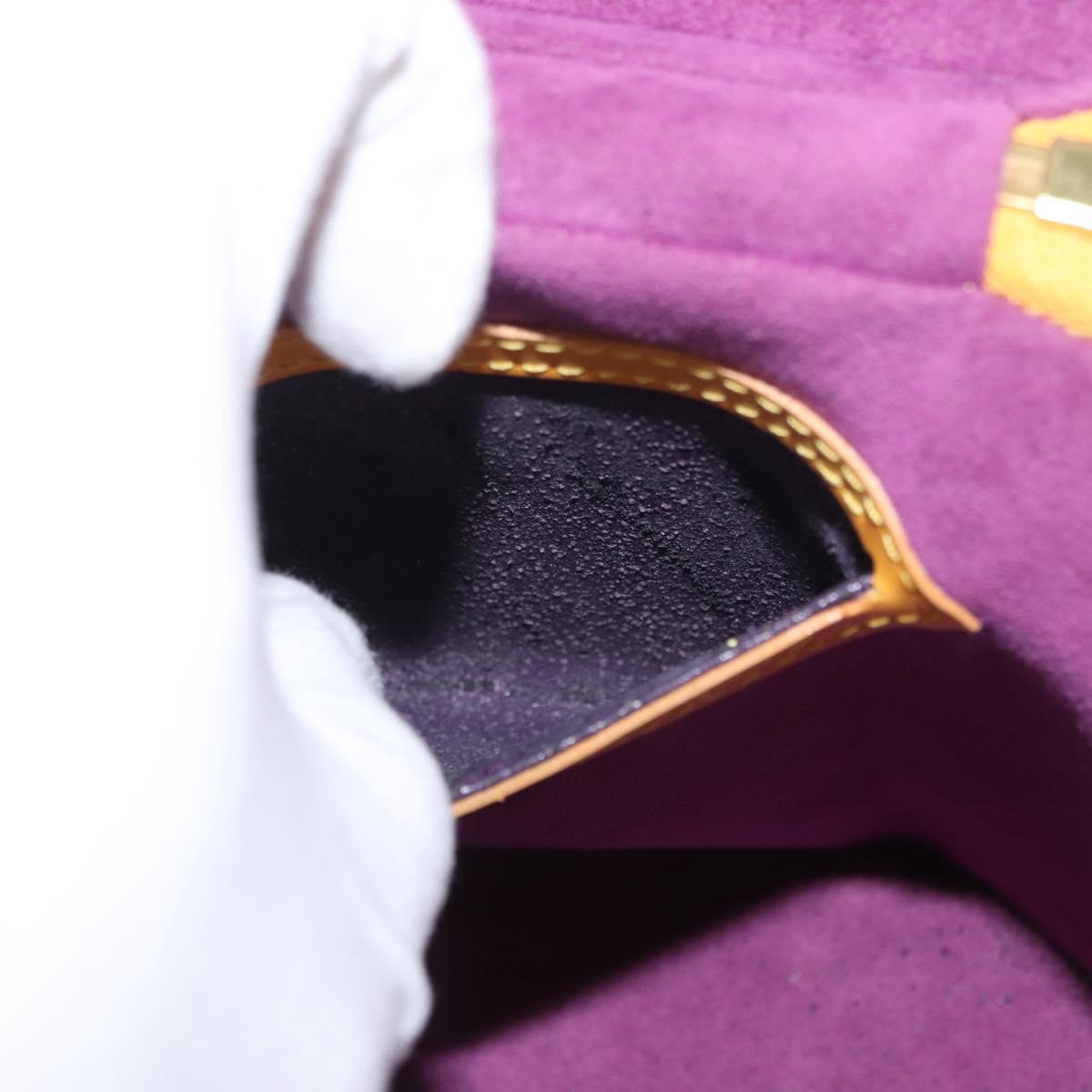 LOUIS VUITTON Epi Cannes Hand Bag Yellow M48039 LV Auth 171684