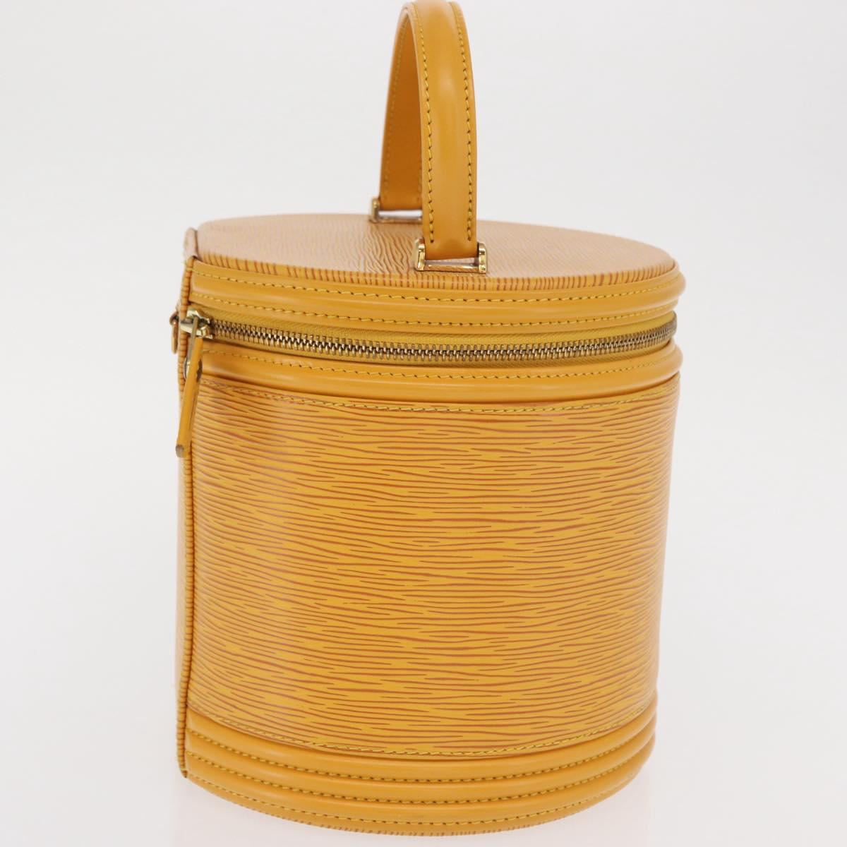 LOUIS VUITTON Epi Cannes Hand Bag Yellow M48039 LV Auth 171684