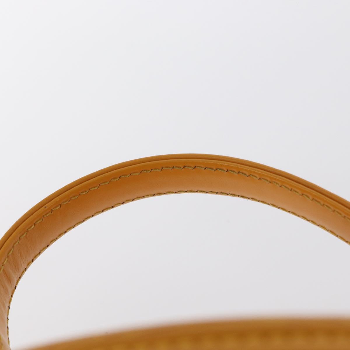 LOUIS VUITTON Epi Cannes Hand Bag Yellow M48039 LV Auth 171684