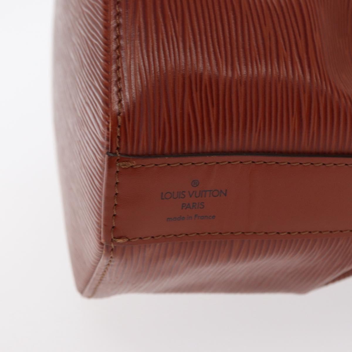 LOUIS VUITTON Epi Sac de Paul PM Shoulder Bag Brown M80203 LV Auth 171685