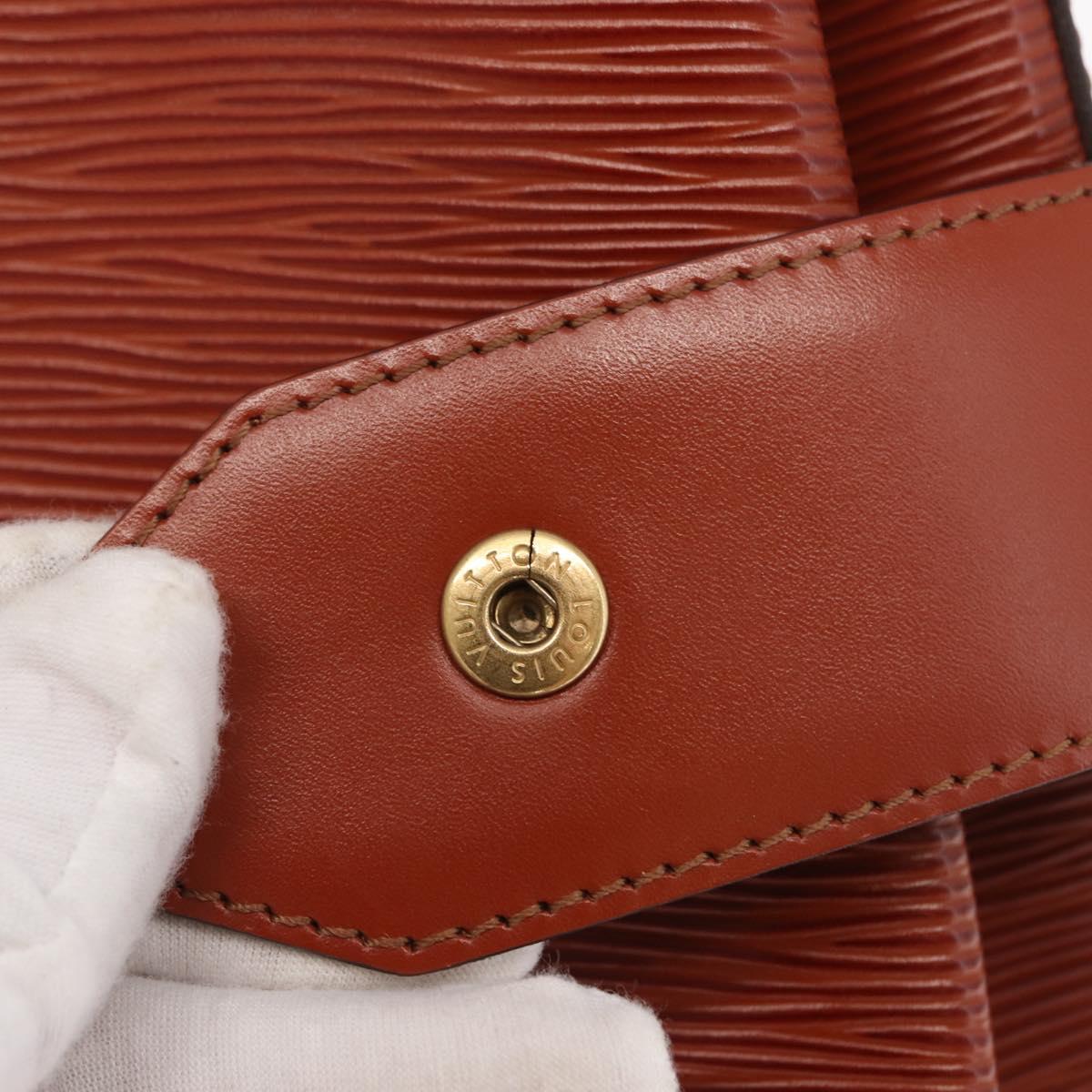 LOUIS VUITTON Epi Sac de Paul PM Shoulder Bag Brown M80203 LV Auth 171685
