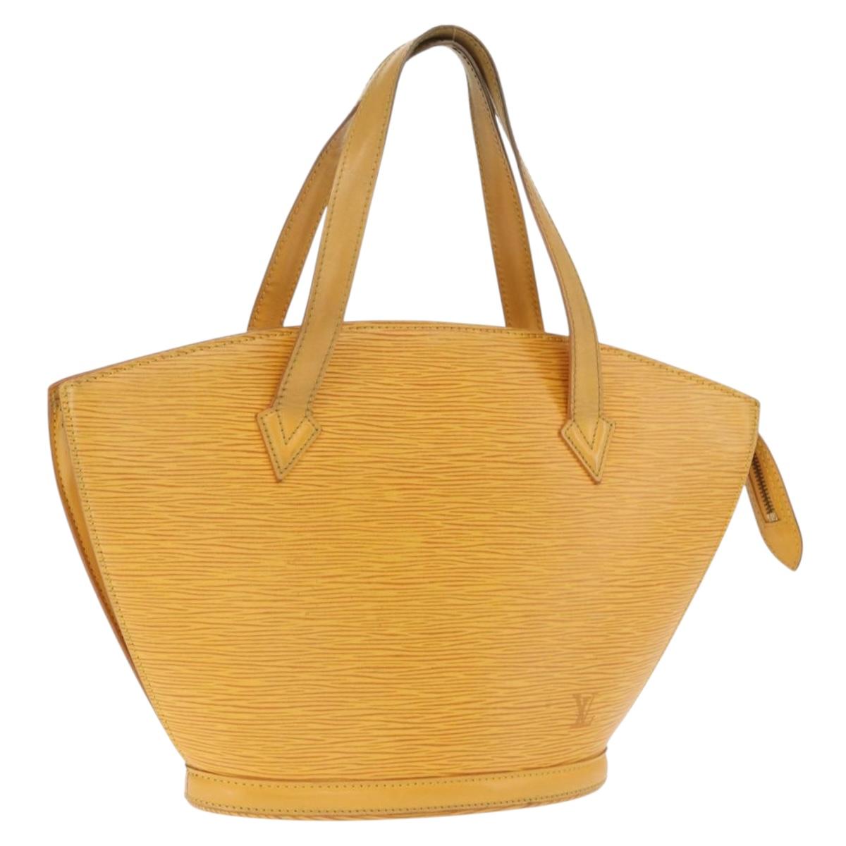 LOUIS VUITTON Epi Saint Jacques Shopping Shoulder Bag Yellow M52269 Auth 171686