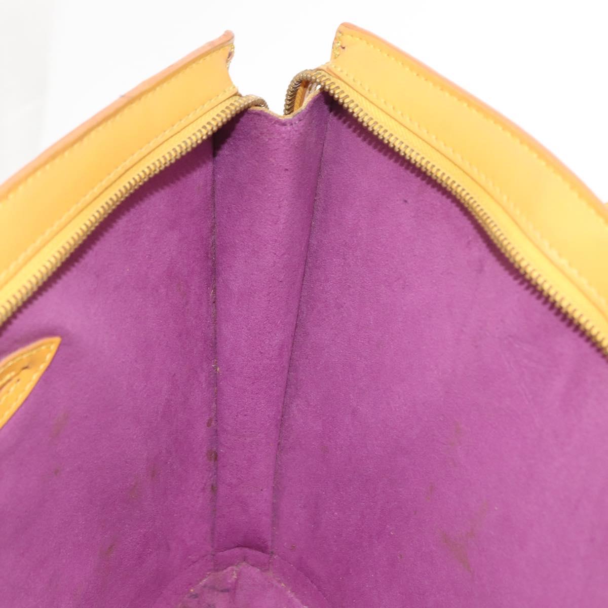 LOUIS VUITTON Epi Saint Jacques Shopping Shoulder Bag Yellow M52269 Auth 171686