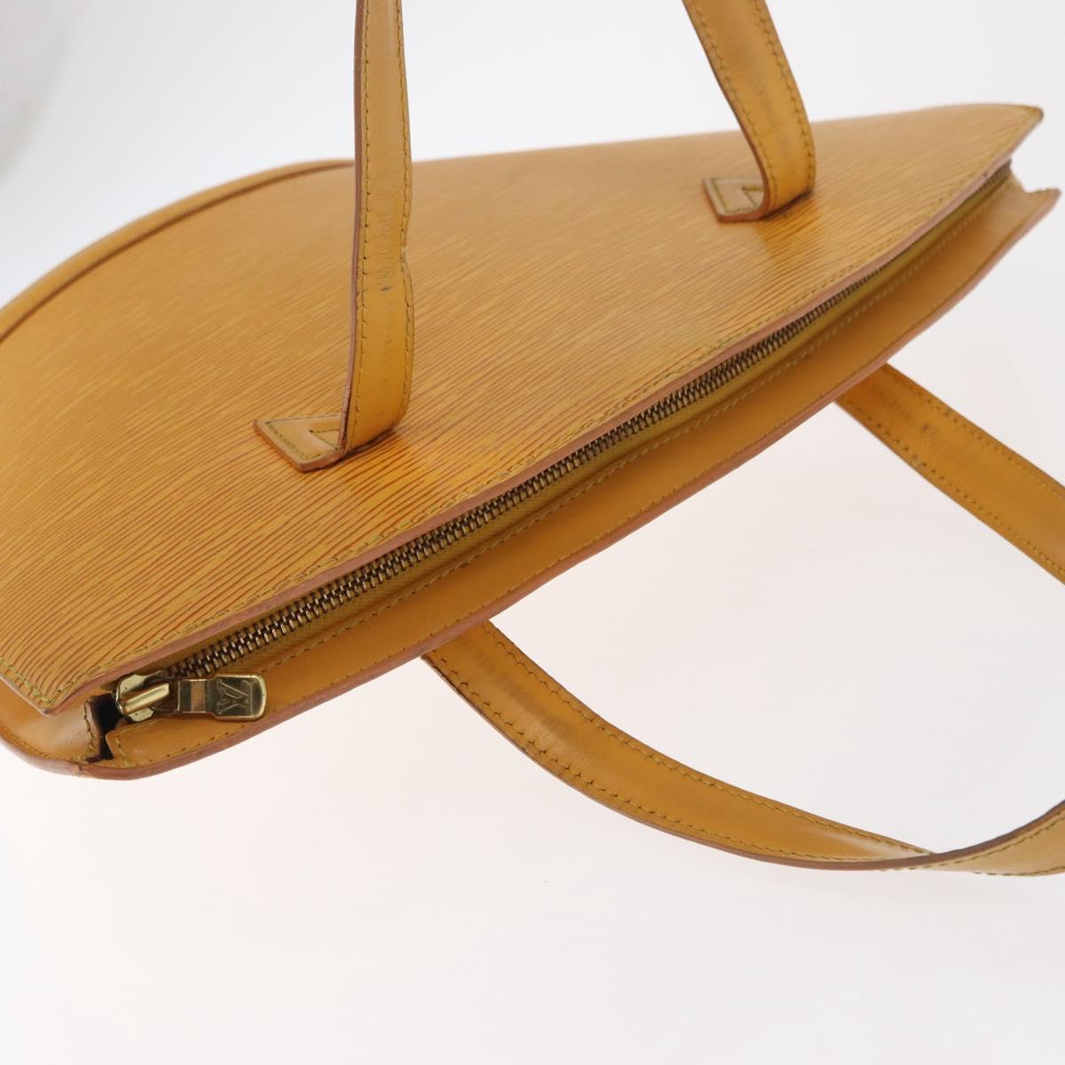 LOUIS VUITTON Epi Saint Jacques Shopping Shoulder Bag Yellow M52269 Auth 171686