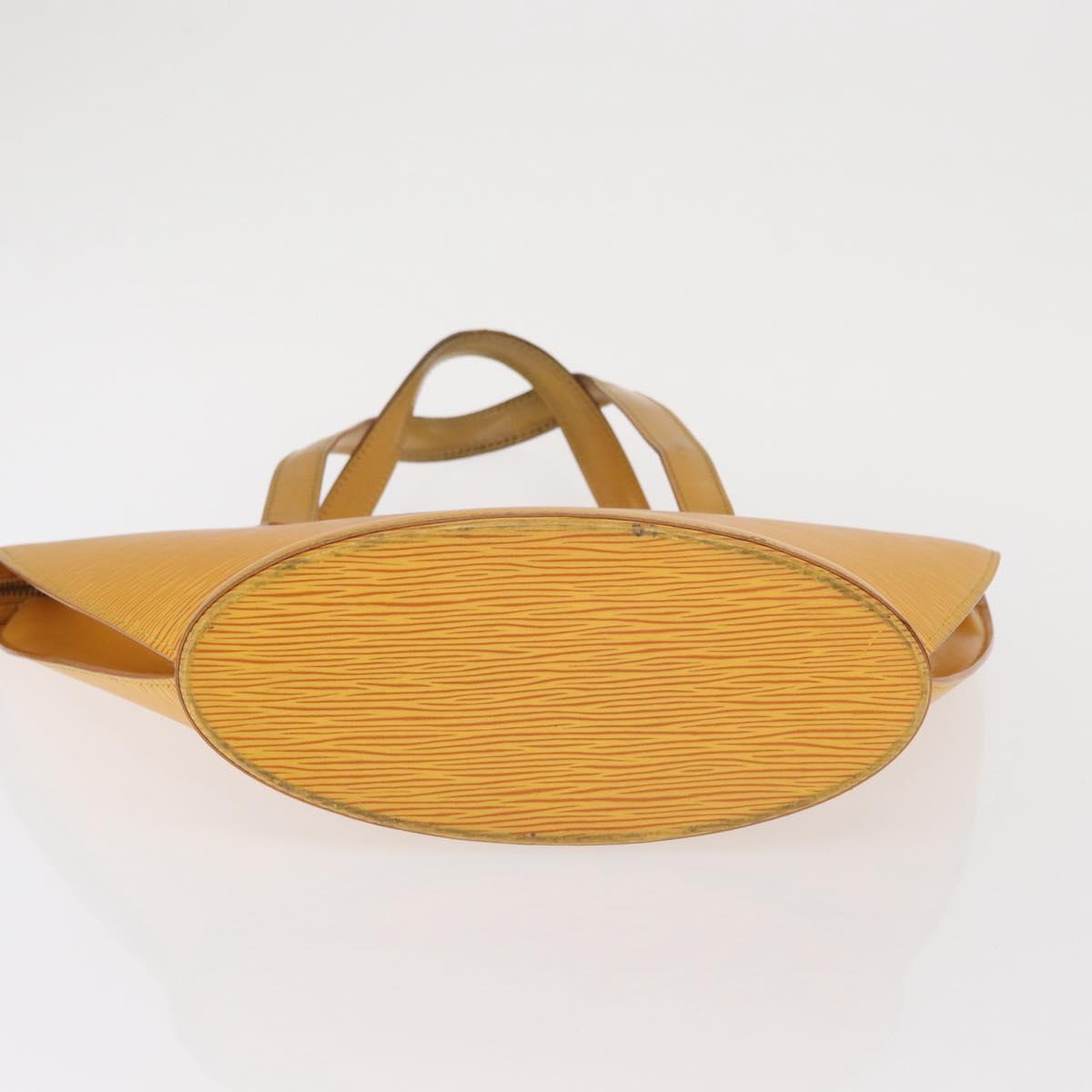 LOUIS VUITTON Epi Saint Jacques Shopping Shoulder Bag Yellow M52269 Auth 171686