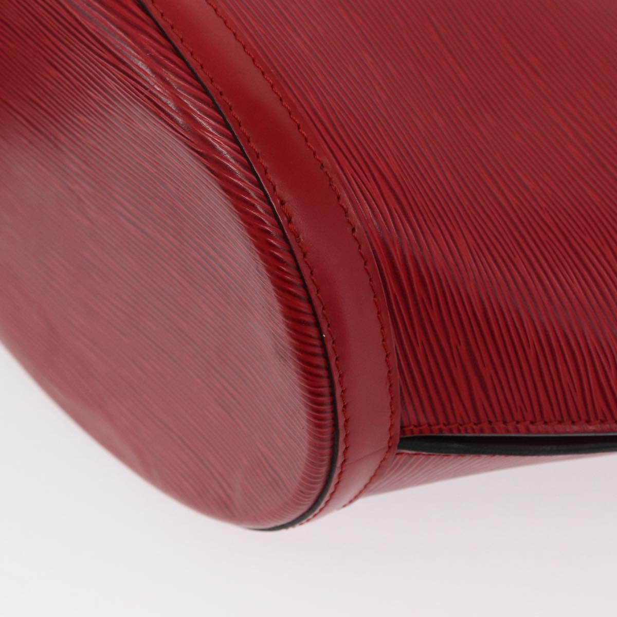 LOUIS VUITTON Epi Saint Jacques Shopping Shoulder Bag Red M52277 LV Auth 171688