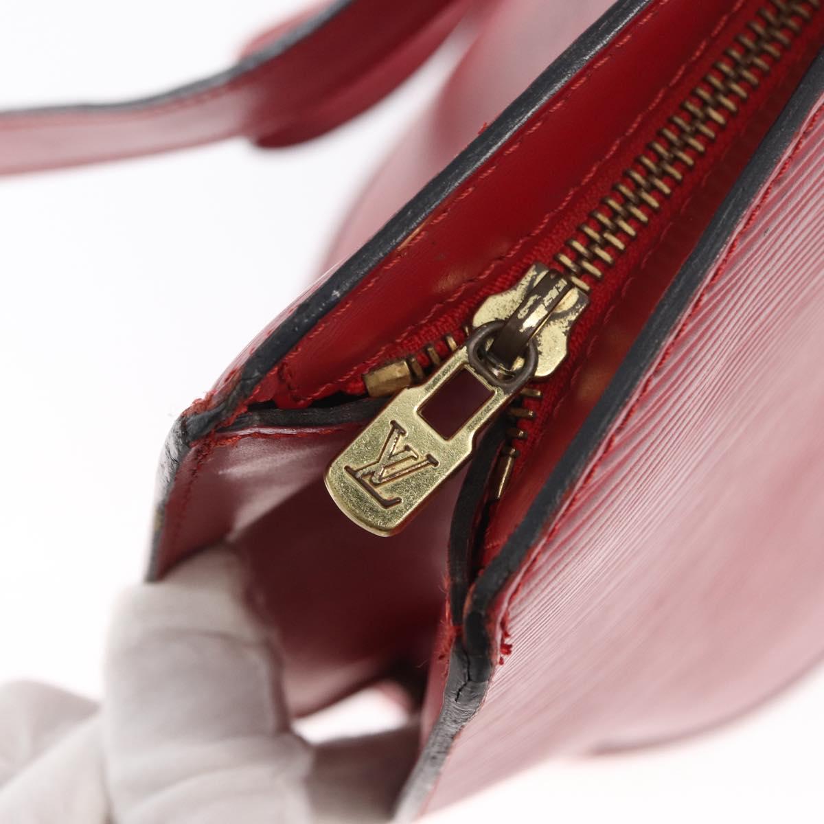 LOUIS VUITTON Epi Saint Jacques Shopping Shoulder Bag Red M52277 LV Auth 171688