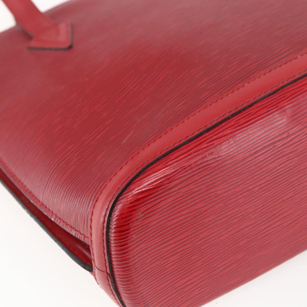 LOUIS VUITTON Epi Lussac Shoulder Bag Red M52287 LV Auth 171689