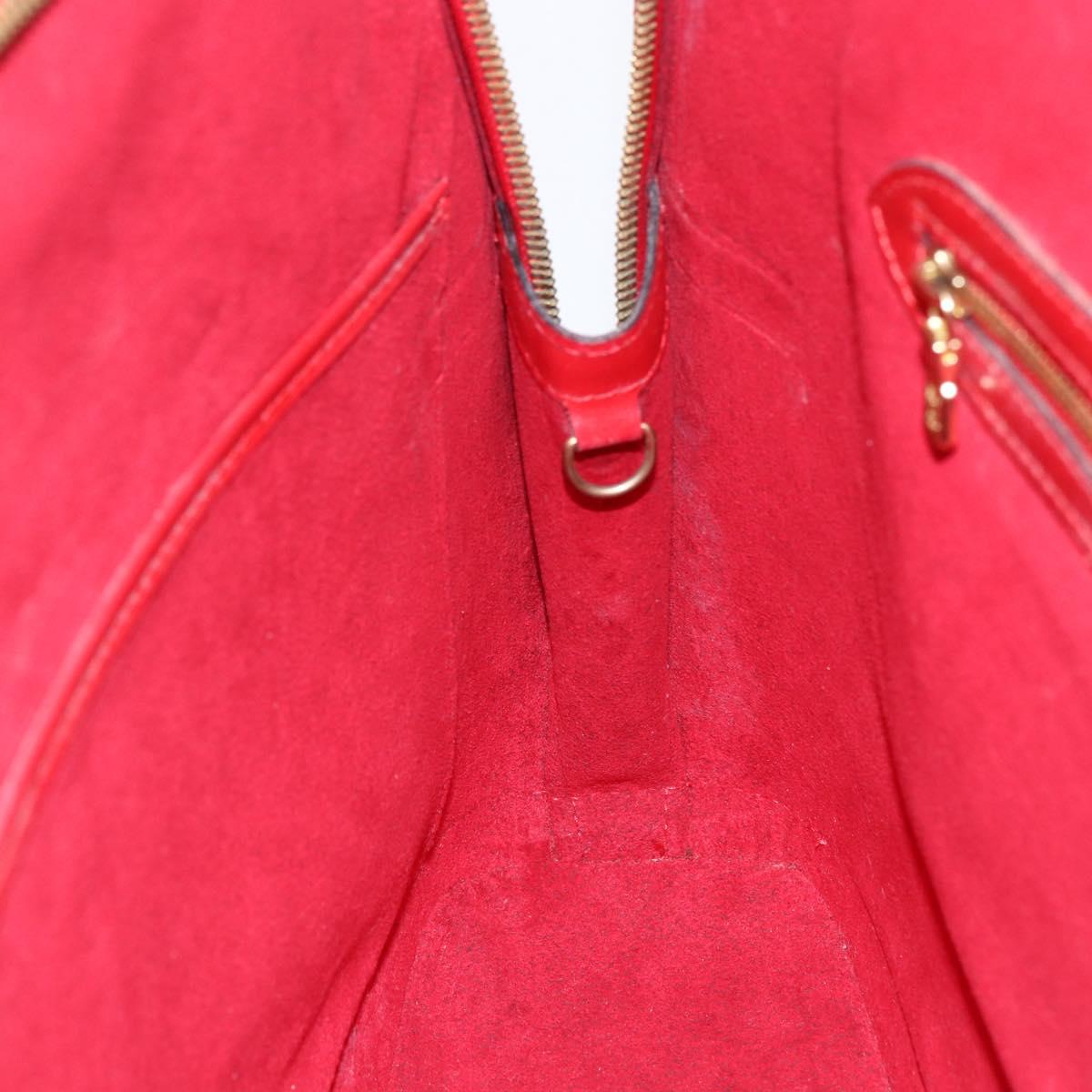 LOUIS VUITTON Epi Lussac Shoulder Bag Red M52287 LV Auth 171689