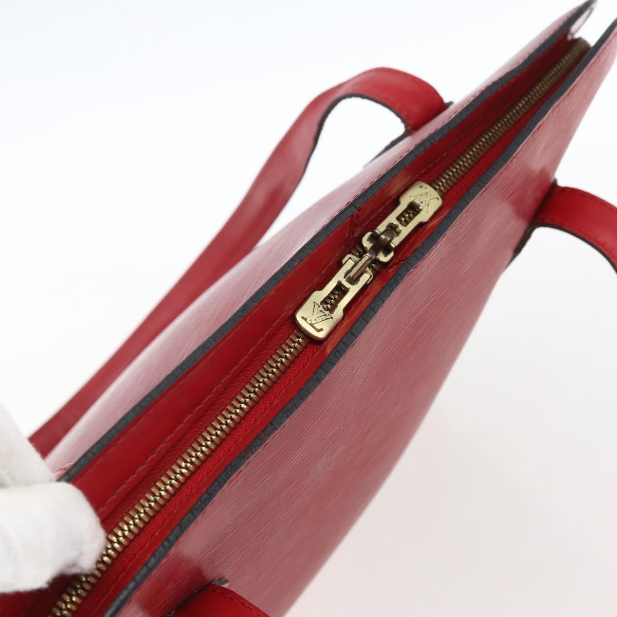 LOUIS VUITTON Epi Lussac Shoulder Bag Red M52287 LV Auth 171689