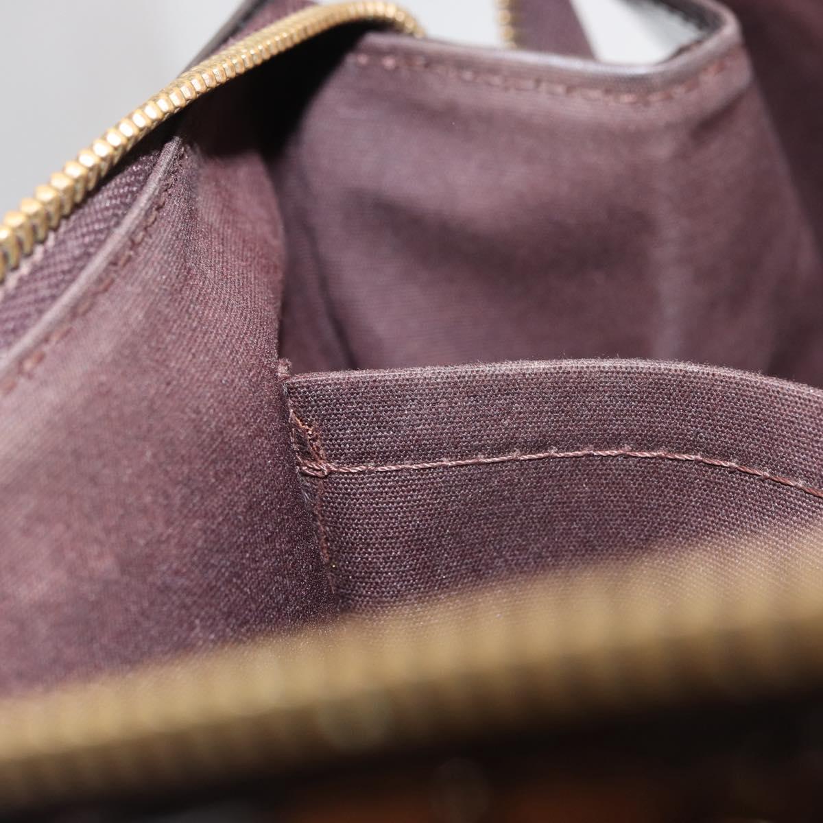LOUIS VUITTON Monogram Vernis Rosewood Avenue Bag Amarante M93510 LV Auth 171695