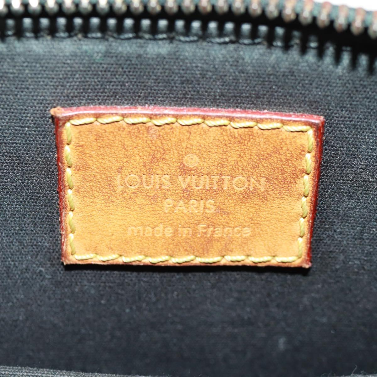LOUIS VUITTON Vernis Sticker Print Alma PM Hand Bag White M50466 LV Auth 171697V
