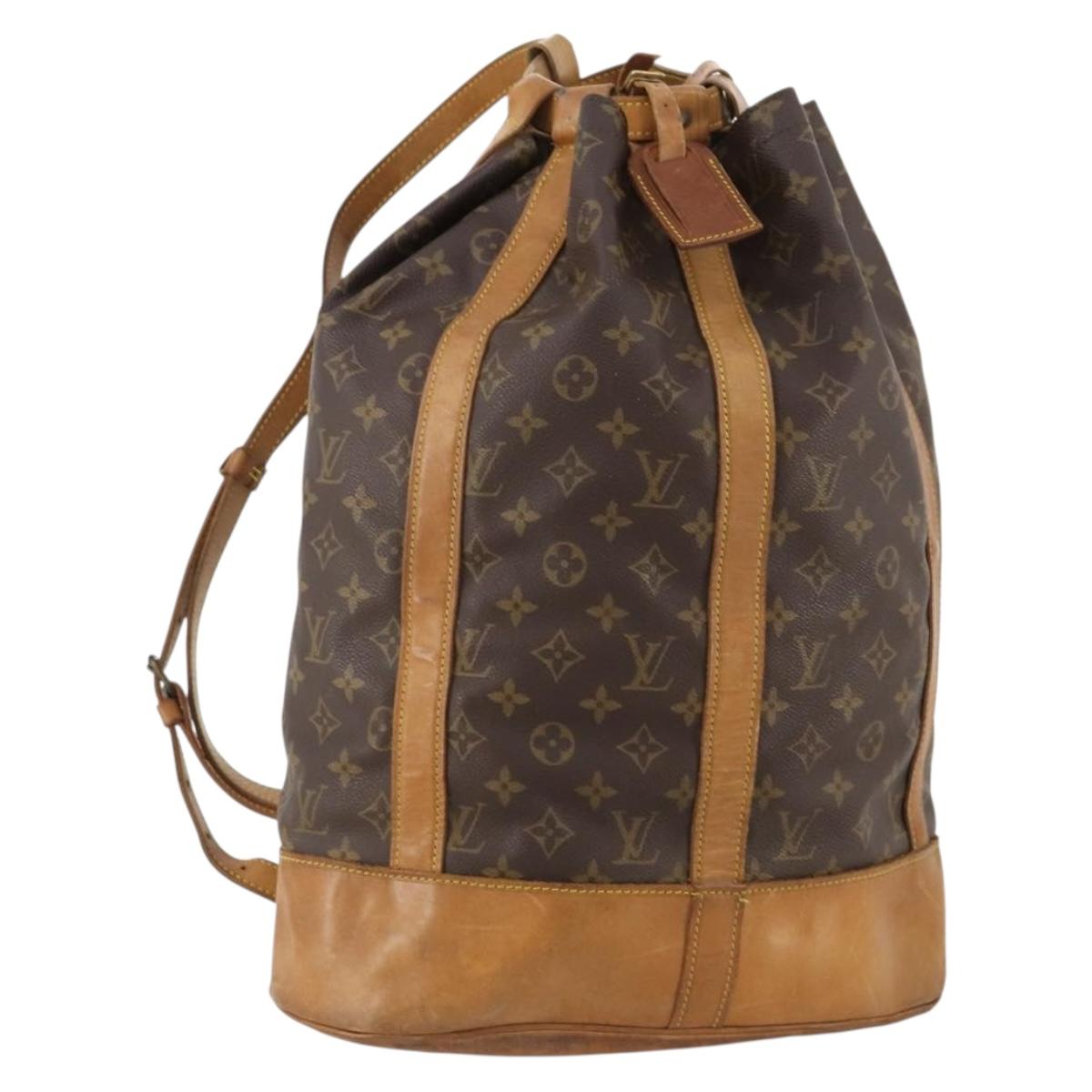 LOUIS VUITTON Monogram Randonnee GM Shoulder Bag M42244 LV Auth 171698