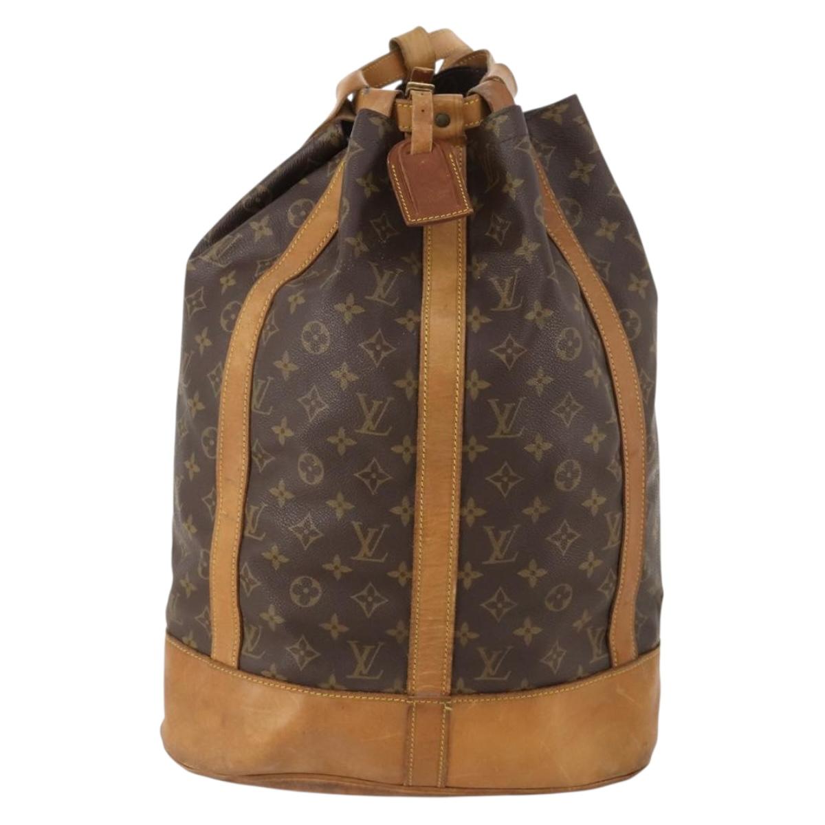 LOUIS VUITTON Monogram Randonnee GM Shoulder Bag M42244 LV Auth 171698