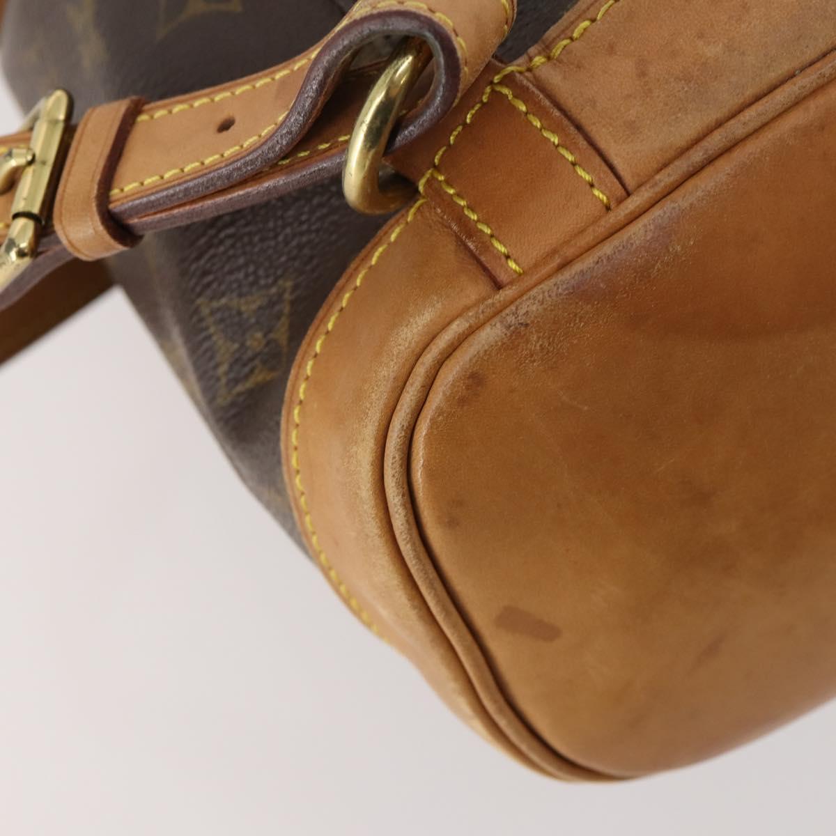 LOUIS VUITTON Monogram Montsouris MM Backpack M51136 LV Auth 171700