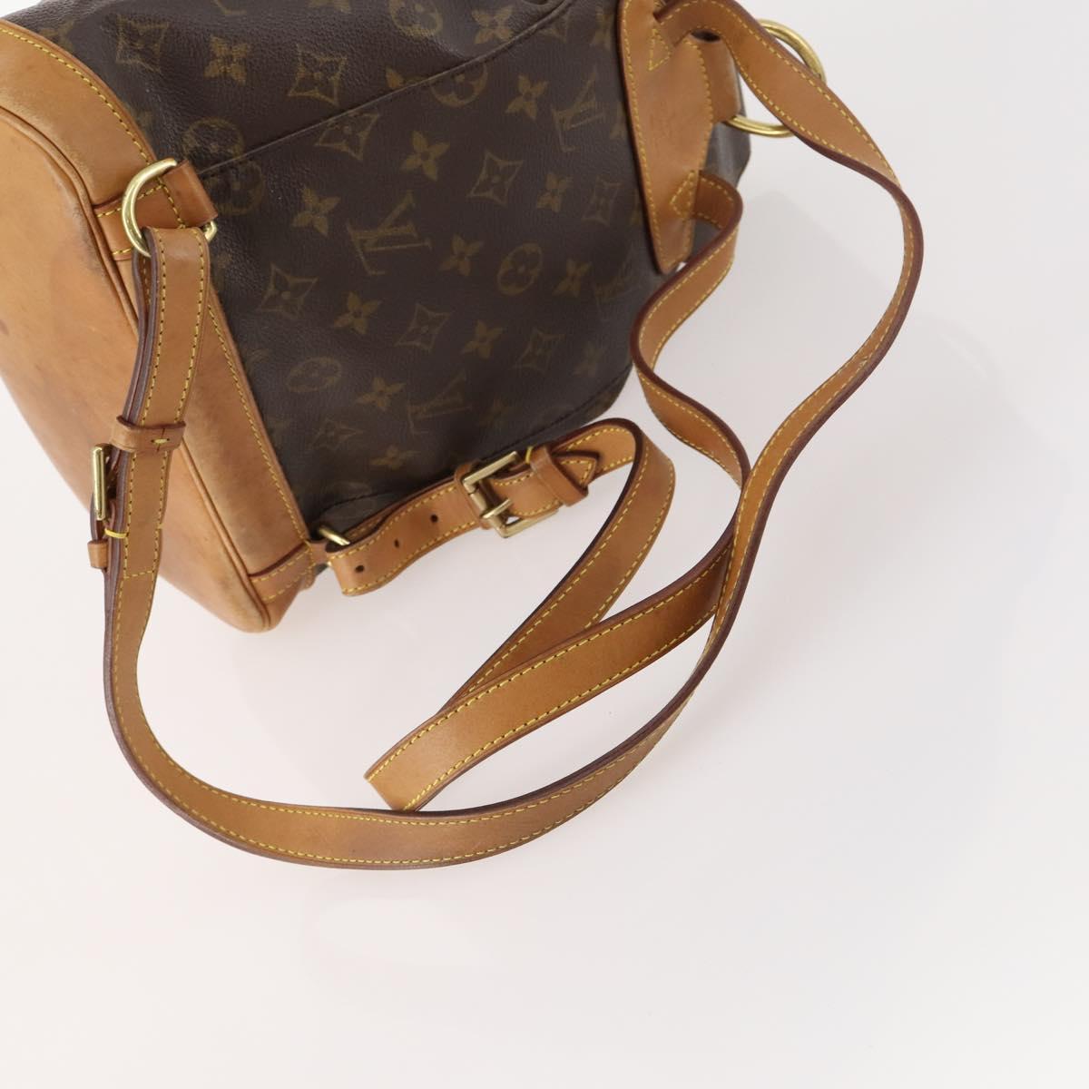LOUIS VUITTON Monogram Montsouris MM Backpack M51136 LV Auth 171700