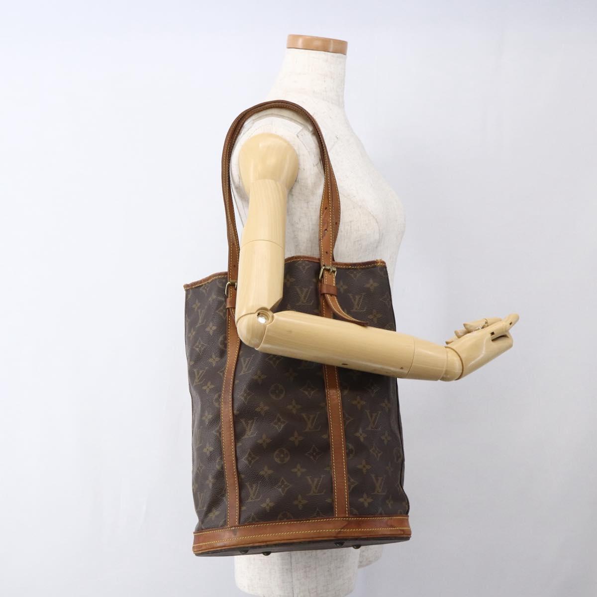 LOUIS VUITTON Monogram Bucket GM Shoulder Bag M42236 LV Auth 171701
