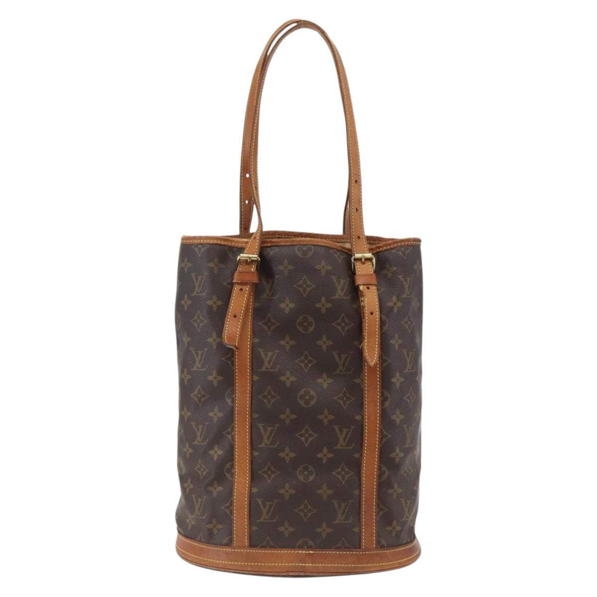 LOUIS VUITTON Monogram Bucket GM Shoulder Bag M42236 LV Auth 171701
