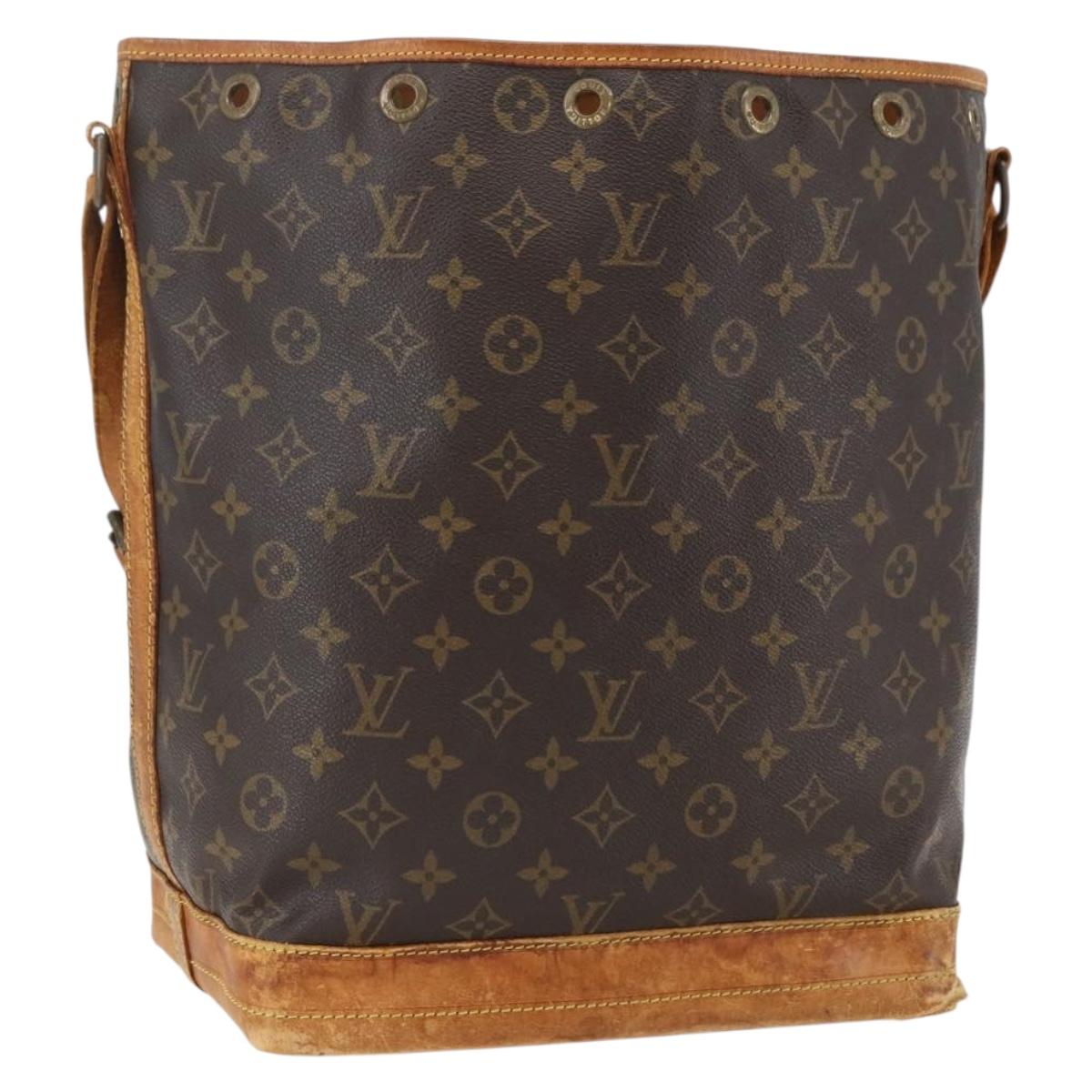 LOUIS VUITTON Monogram Noe Shoulder Bag M42224 LV Auth 171702