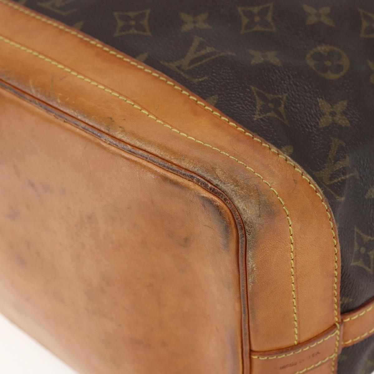 LOUIS VUITTON Monogram Noe Shoulder Bag M42224 LV Auth 171703A