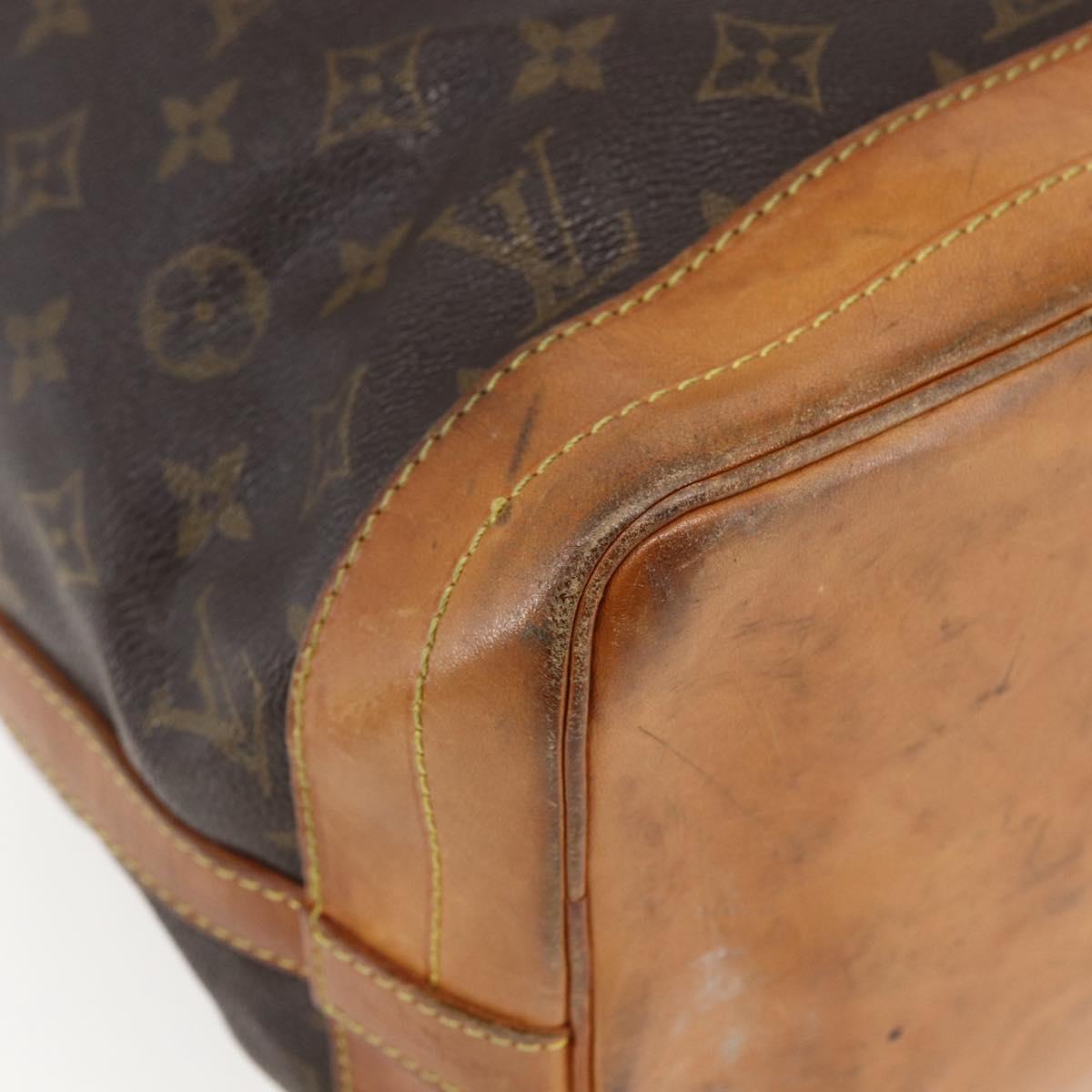 LOUIS VUITTON Monogram Noe Shoulder Bag M42224 LV Auth 171703A