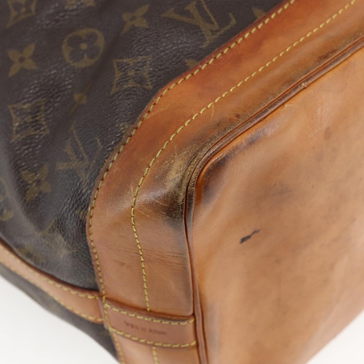 LOUIS VUITTON Monogram Noe Shoulder Bag M42224 LV Auth 171703A