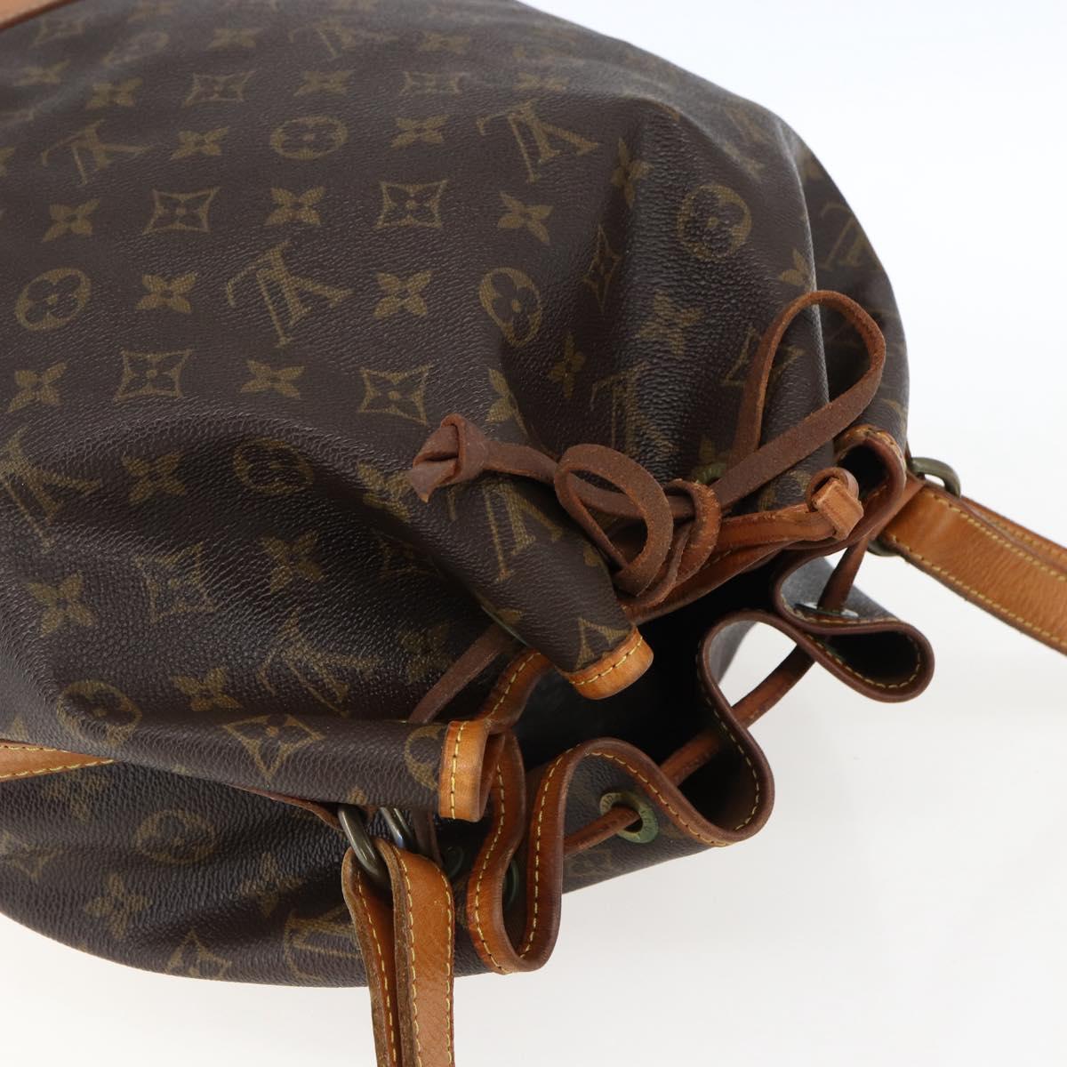 LOUIS VUITTON Monogram Noe Shoulder Bag M42224 LV Auth 171703A