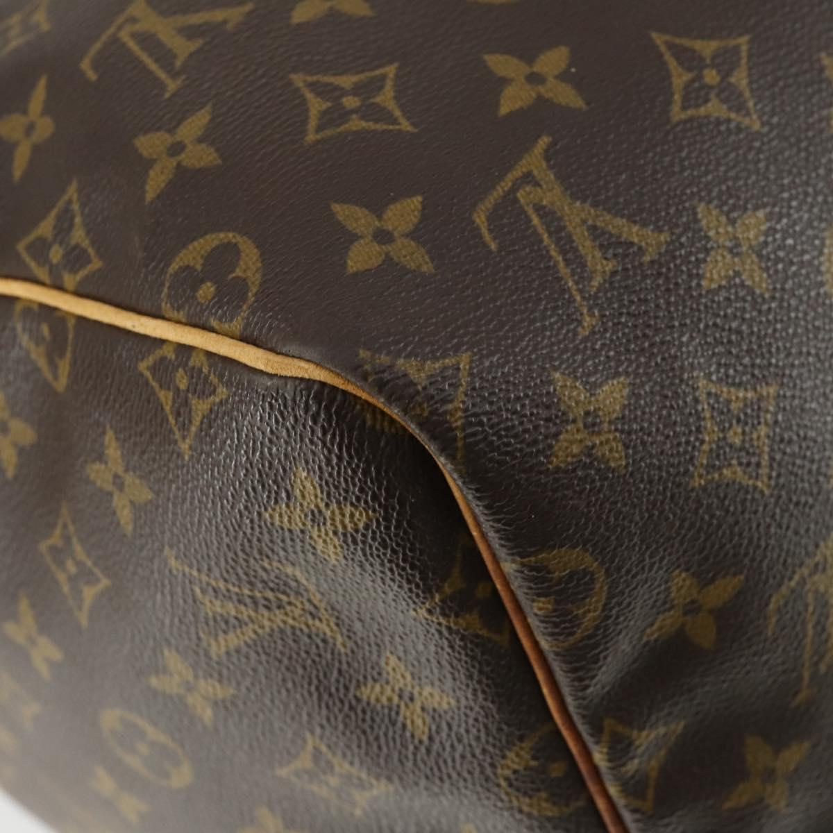 LOUIS VUITTON Monogram Keepall 55 Boston Bag M41424 LV Auth 171726