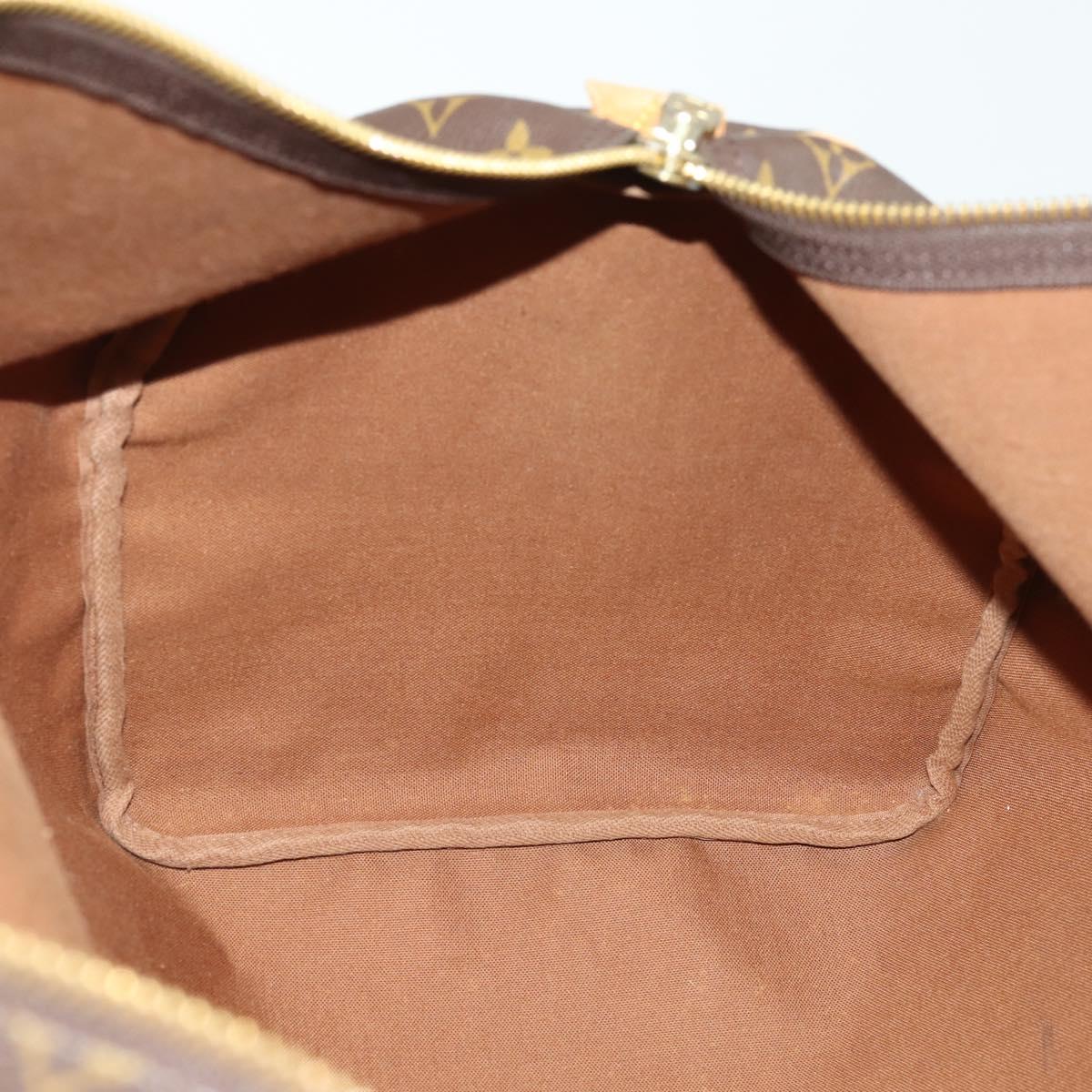 LOUIS VUITTON Monogram Keepall 55 Boston Bag M41424 LV Auth 171726