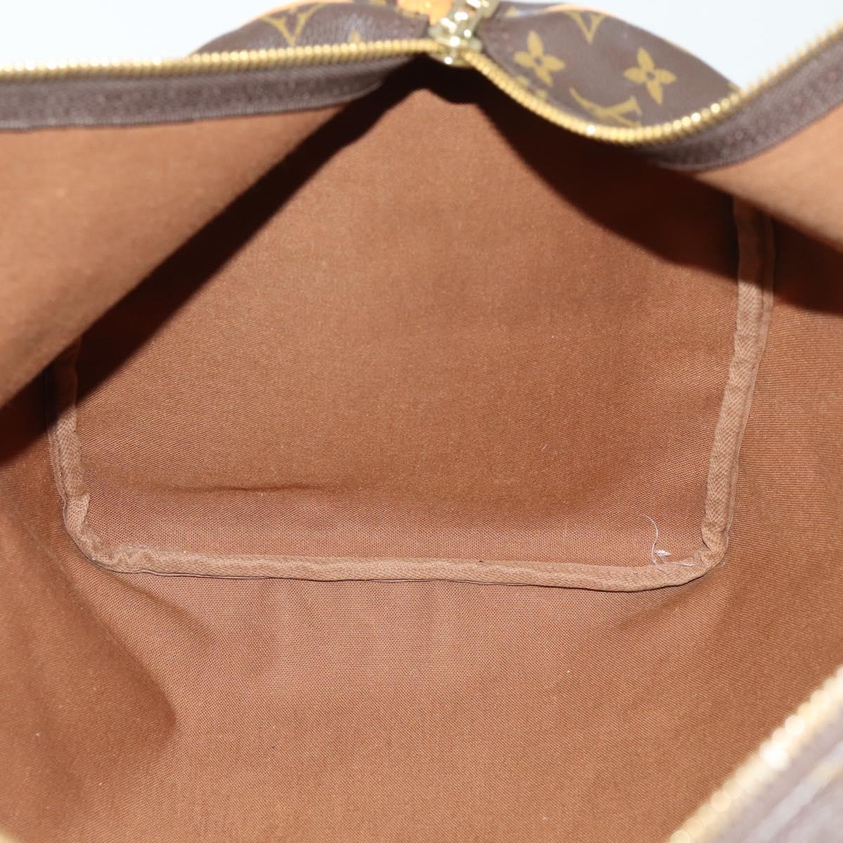 LOUIS VUITTON Monogram Keepall 55 Boston Bag M41424 LV Auth 171726