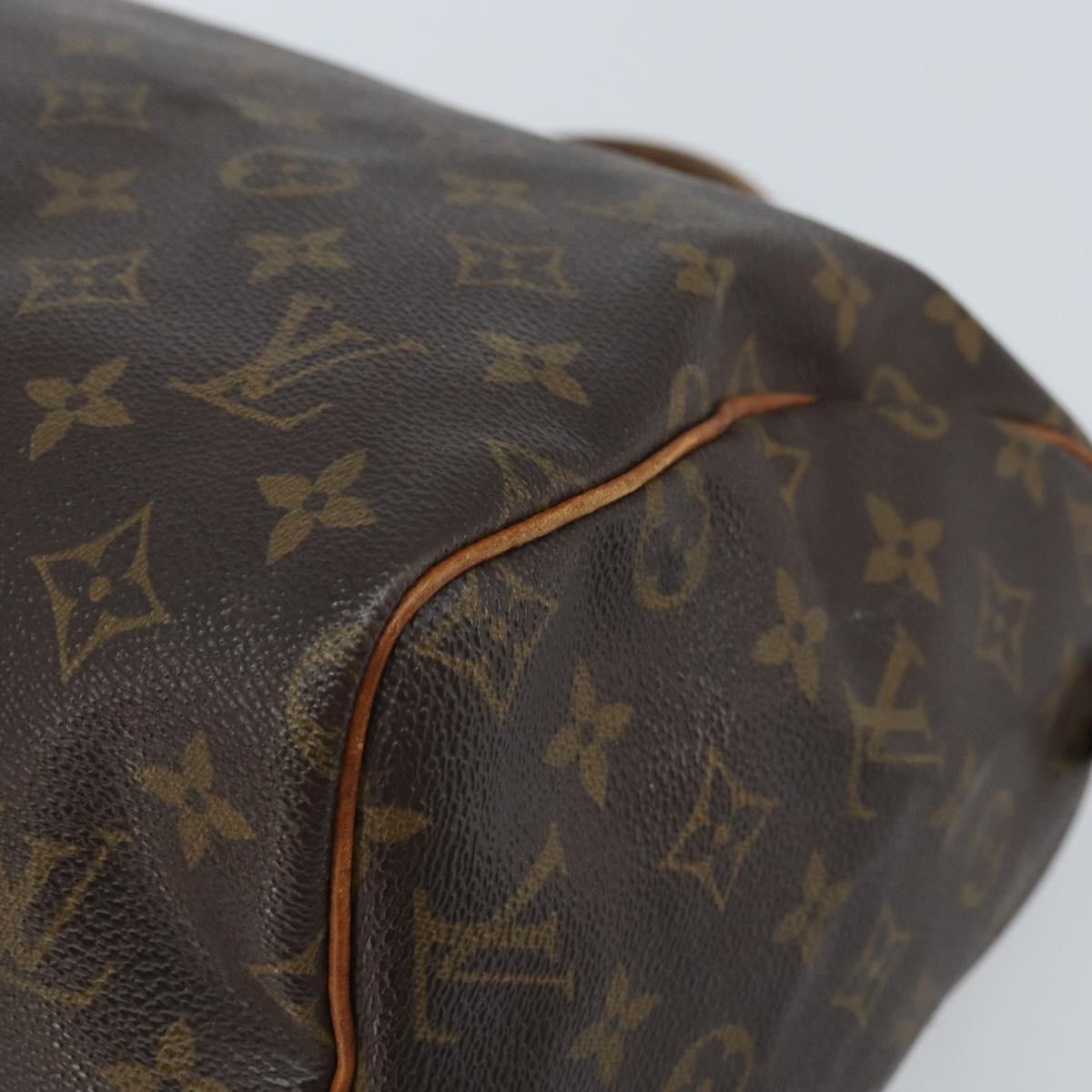LOUIS VUITTON Monogram Speedy 30 Hand Bag M41526 LV Auth 171743A