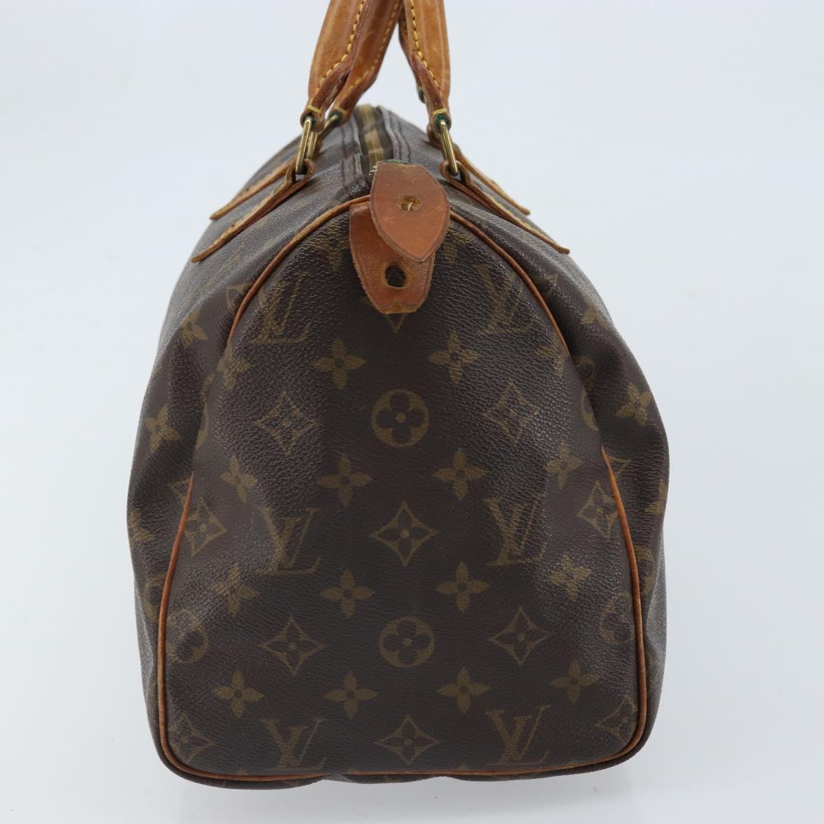 LOUIS VUITTON Monogram Speedy 30 Hand Bag M41526 LV Auth 171743A