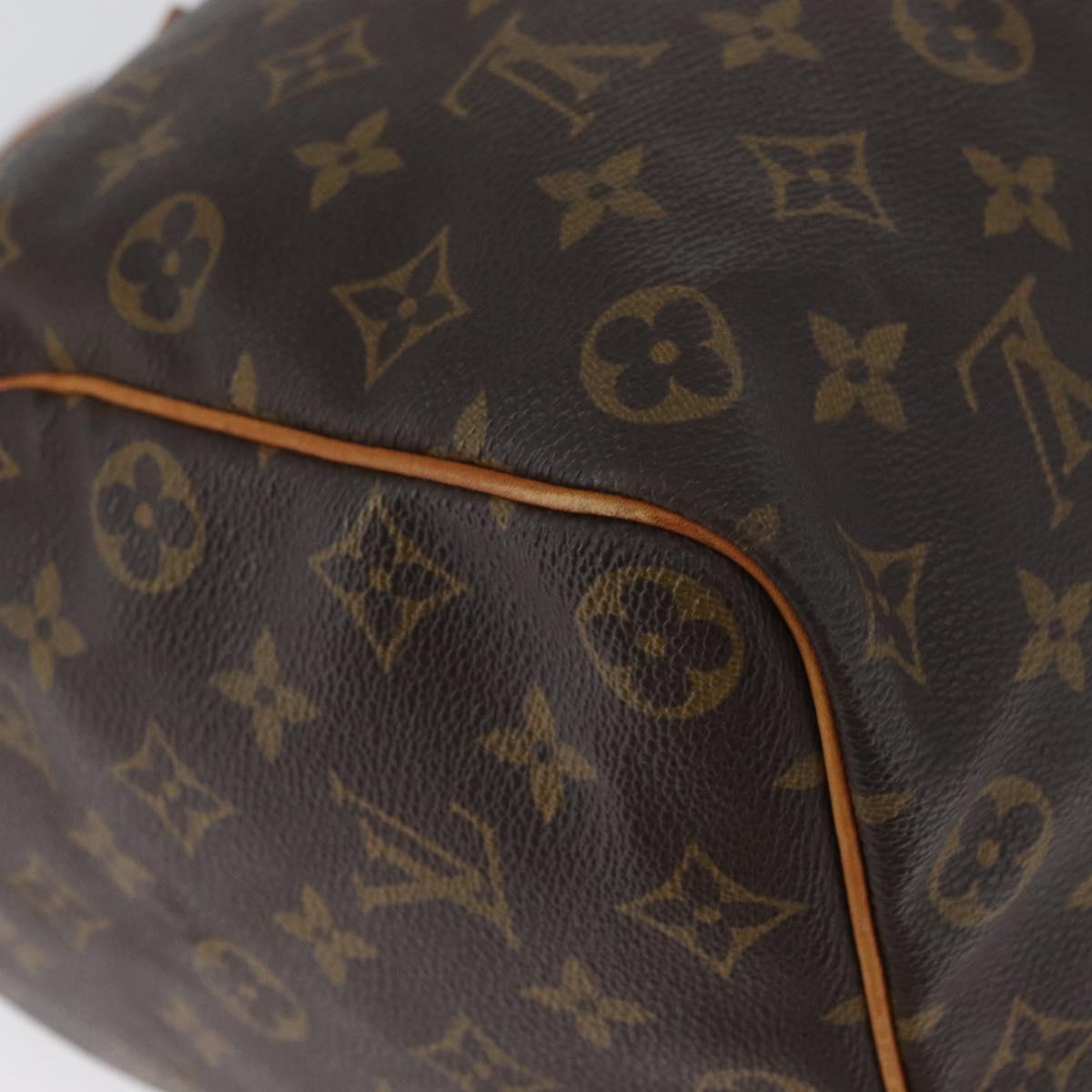 LOUIS VUITTON Monogram Speedy 35 Hand Bag M41524 LV Auth 171744