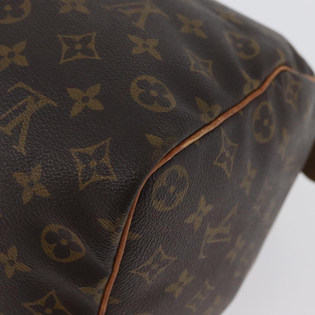 LOUIS VUITTON Monogram Speedy 35 Hand Bag M41524 LV Auth 171744