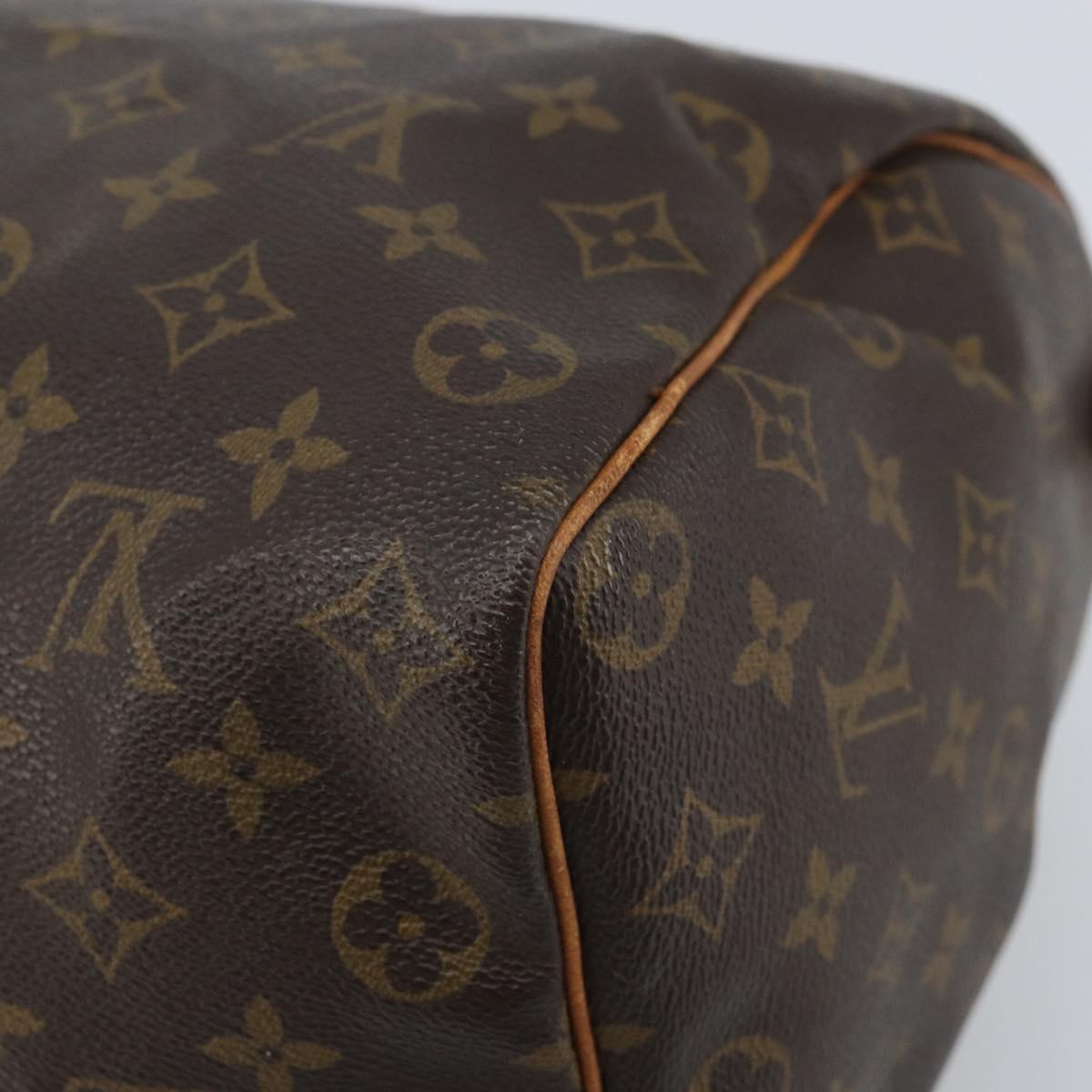 LOUIS VUITTON Monogram Speedy 35 Hand Bag M41524 LV Auth 171750A