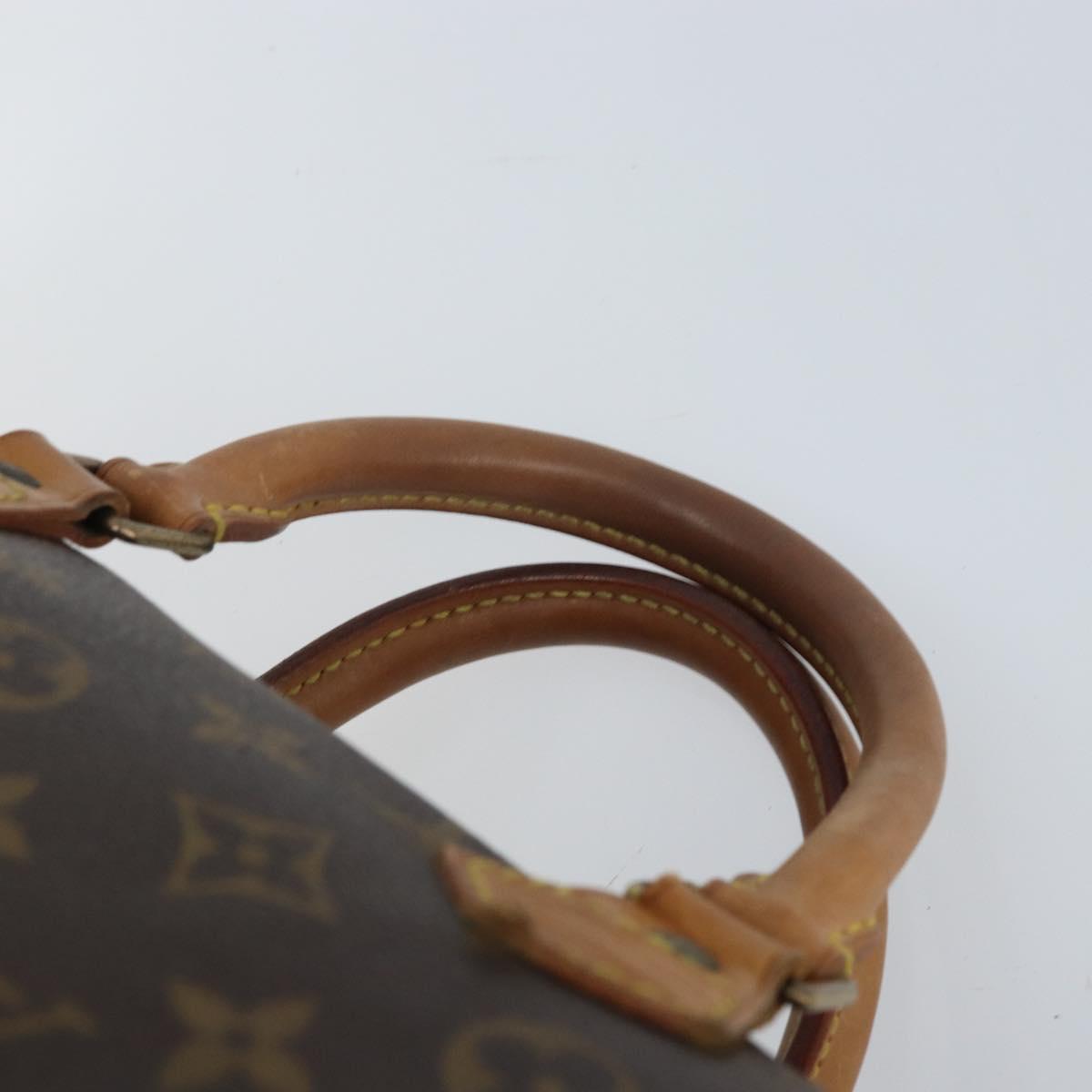 LOUIS VUITTON Monogram Speedy 35 Hand Bag M41524 LV Auth 171750A