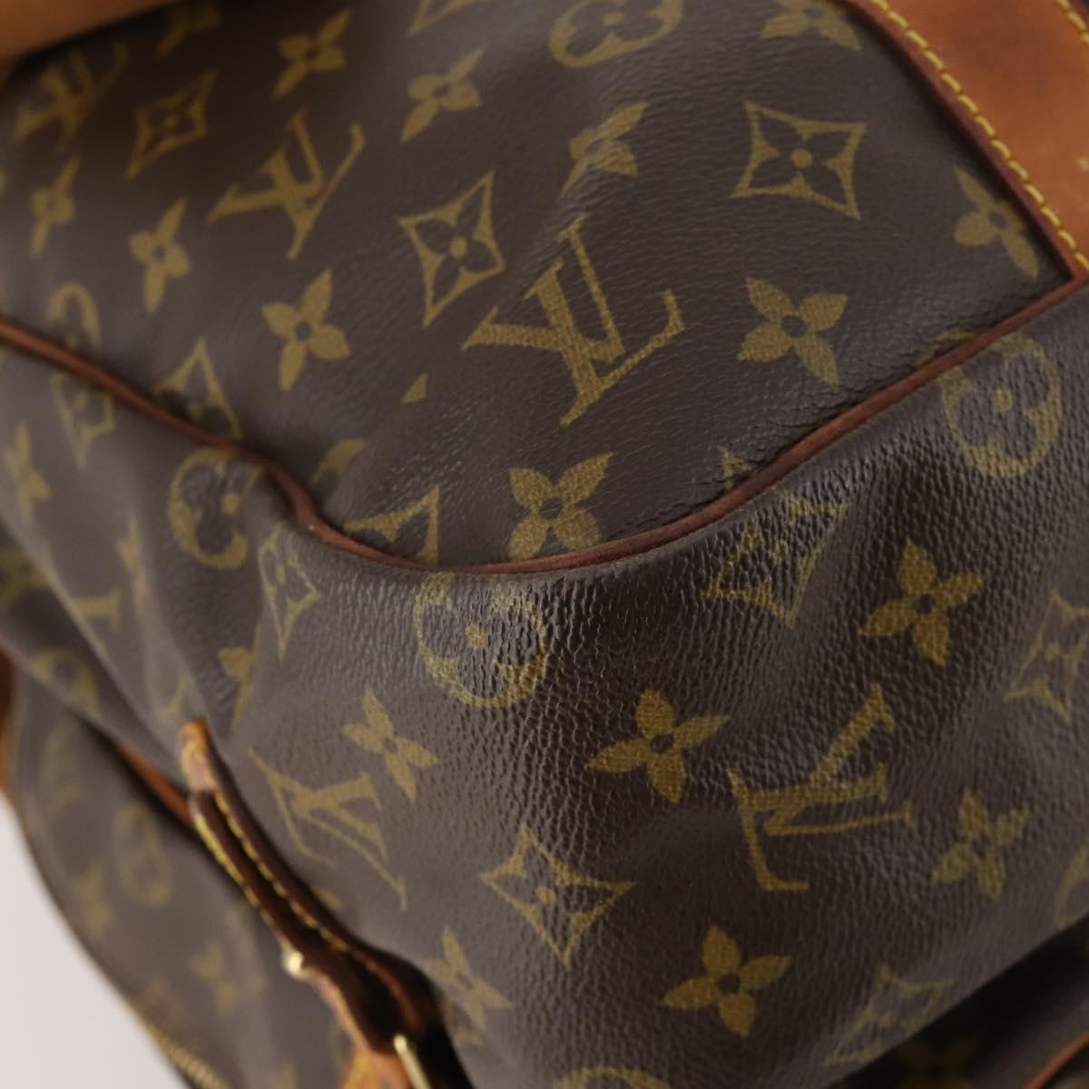LOUIS VUITTON Monogram Sac Chassour 45 Boston Bag M41922 LV Auth 171758
