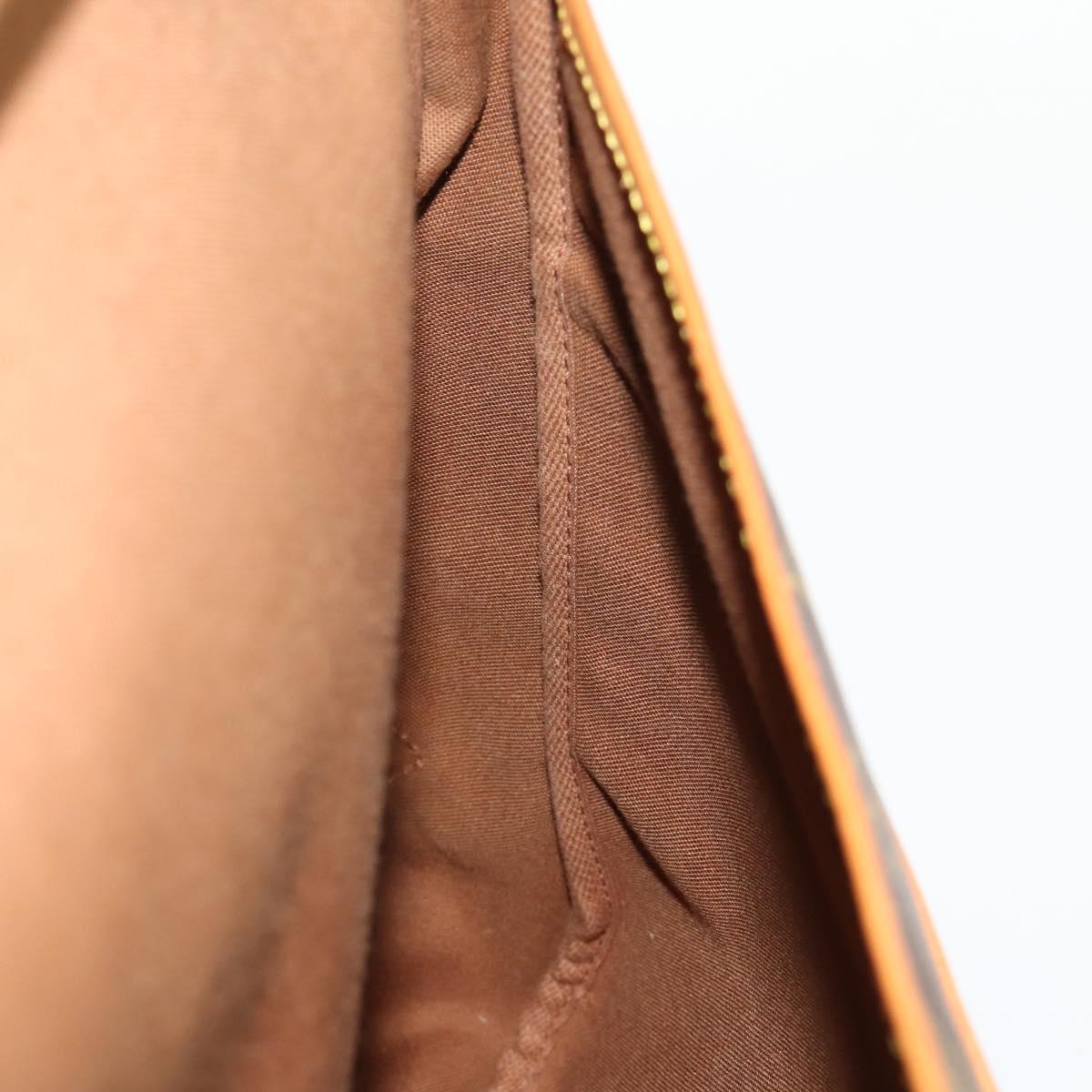 LOUIS VUITTON Monogram Sac Chassour 45 Boston Bag M41922 LV Auth 171758