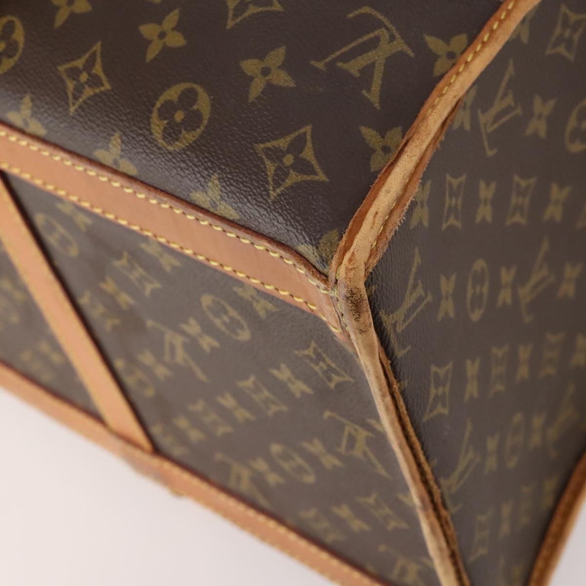 LOUIS VUITTON Monogram Sac Chasseur 55 Boston Bag M41922 LV Auth 171759