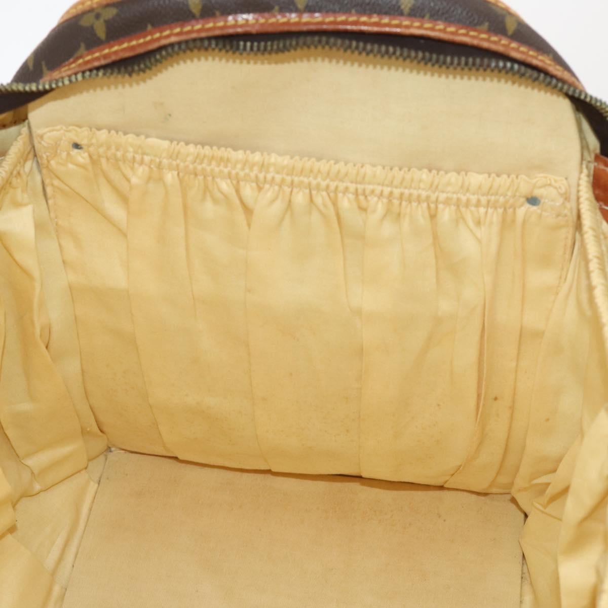 LOUIS VUITTON Monogram Sac Chasseur 55 Boston Bag M41922 LV Auth 171759