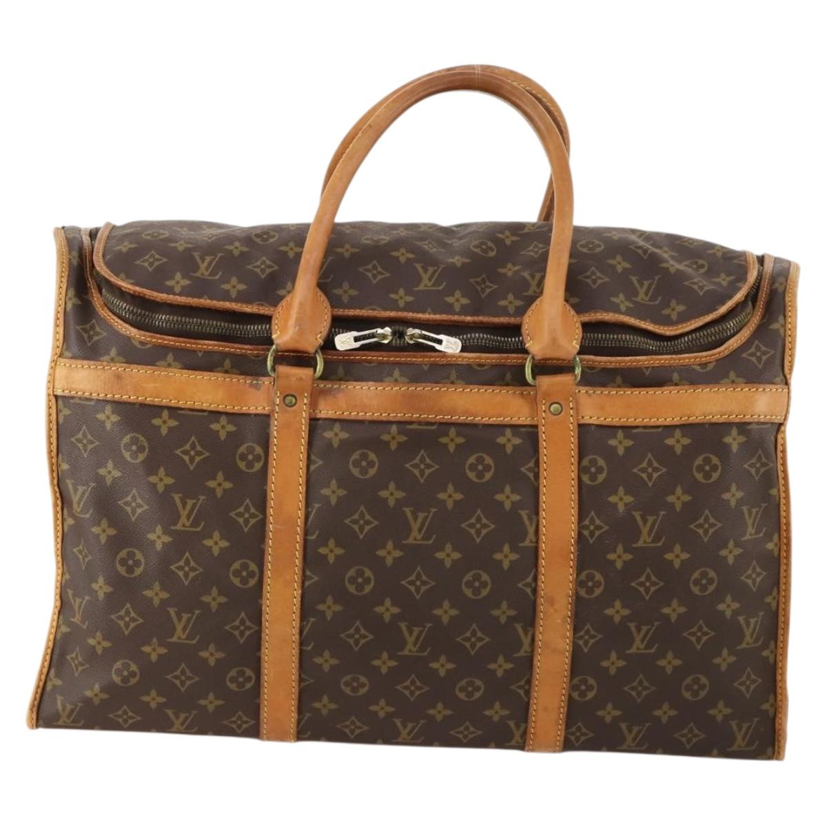LOUIS VUITTON Monogram Sac Chasseur 55 Boston Bag M41922 LV Auth 171759