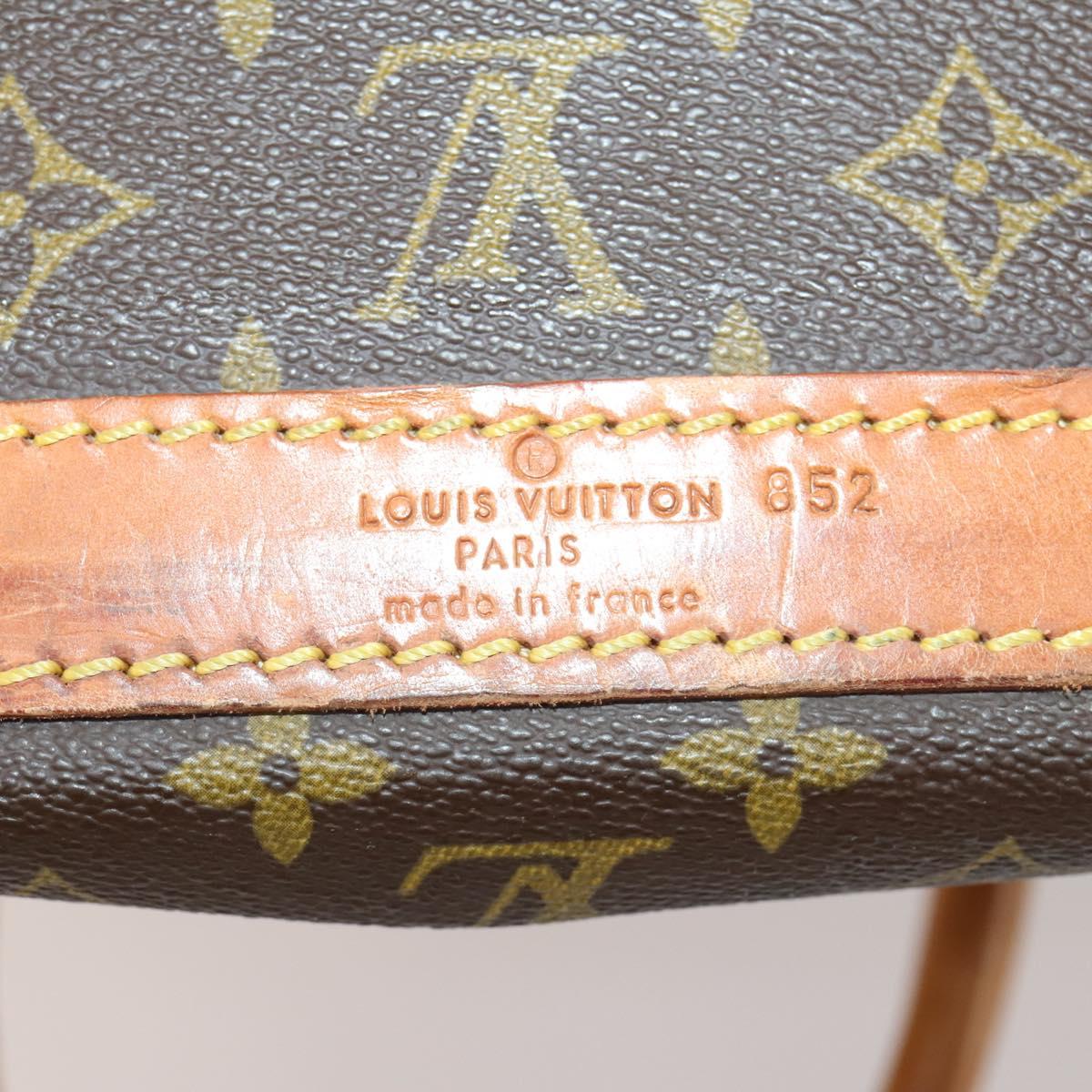 LOUIS VUITTON Monogram Sac Chasseur 55 Boston Bag M41922 LV Auth 171759