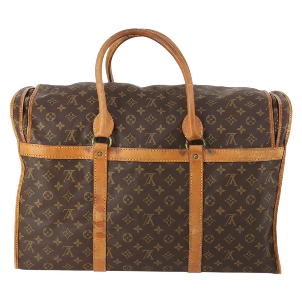 LOUIS VUITTON Monogram Sac Chasseur 55 Boston Bag M41922 LV Auth 171759