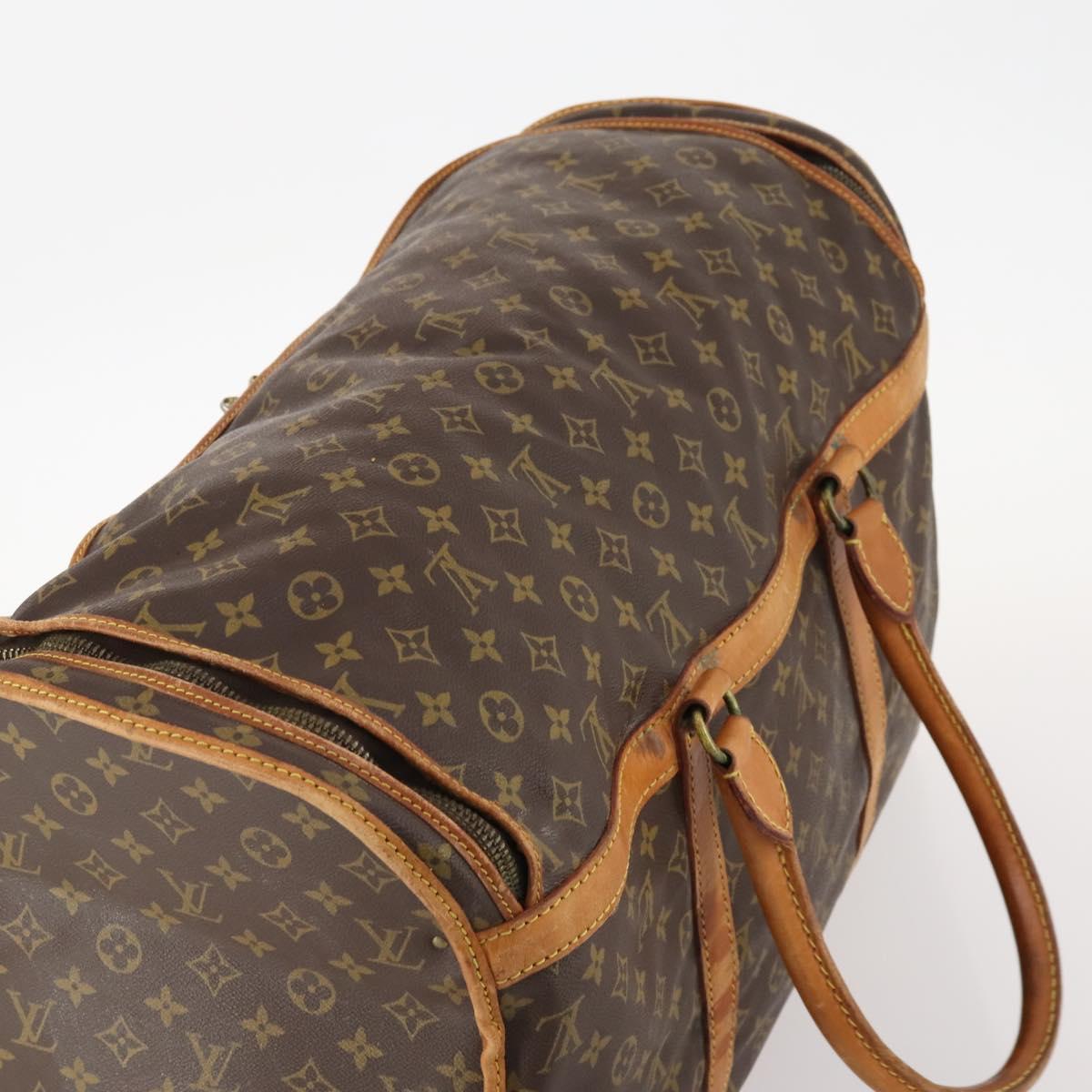 LOUIS VUITTON Monogram Sac Chasseur 55 Boston Bag M41922 LV Auth 171759