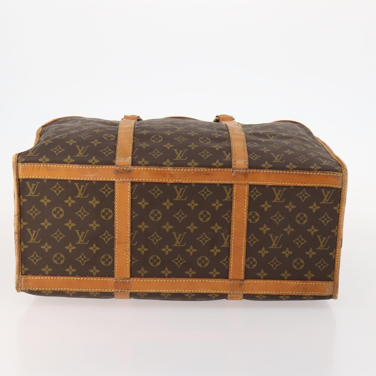 LOUIS VUITTON Monogram Sac Chasseur 55 Boston Bag M41922 LV Auth 171759