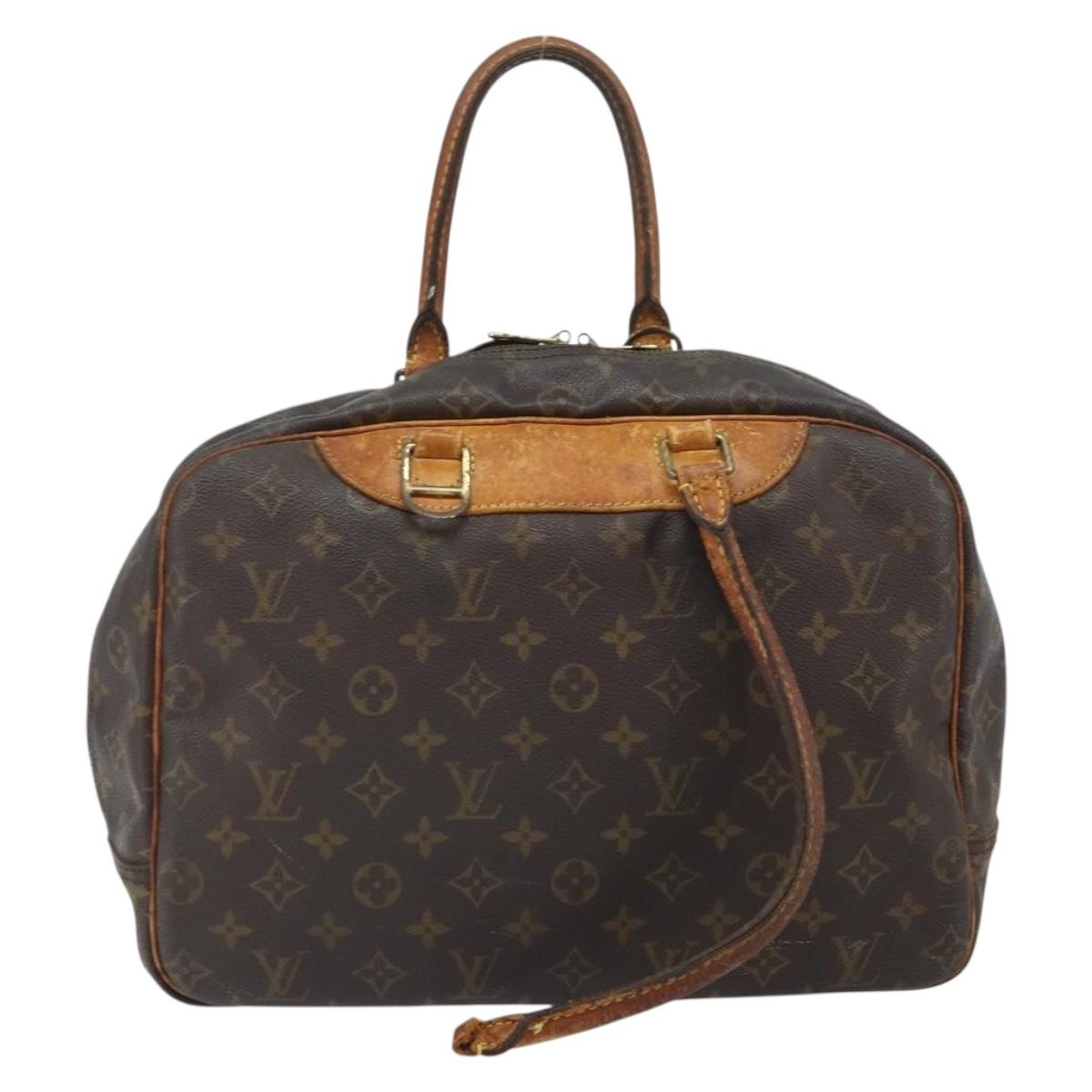 LOUIS VUITTON Monogram Deauville Hand Bag M47270 LV Auth 171764