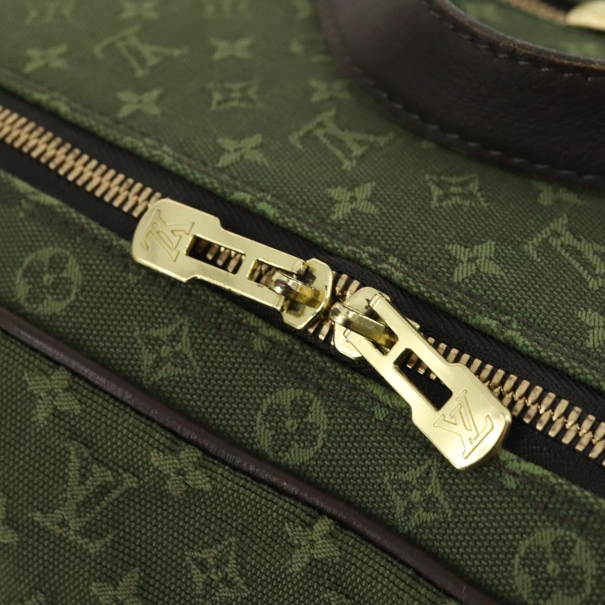 LOUIS VUITTON Monogram Mini Claudine Boston Bag TST Khaki M42332 LV Auth 171769
